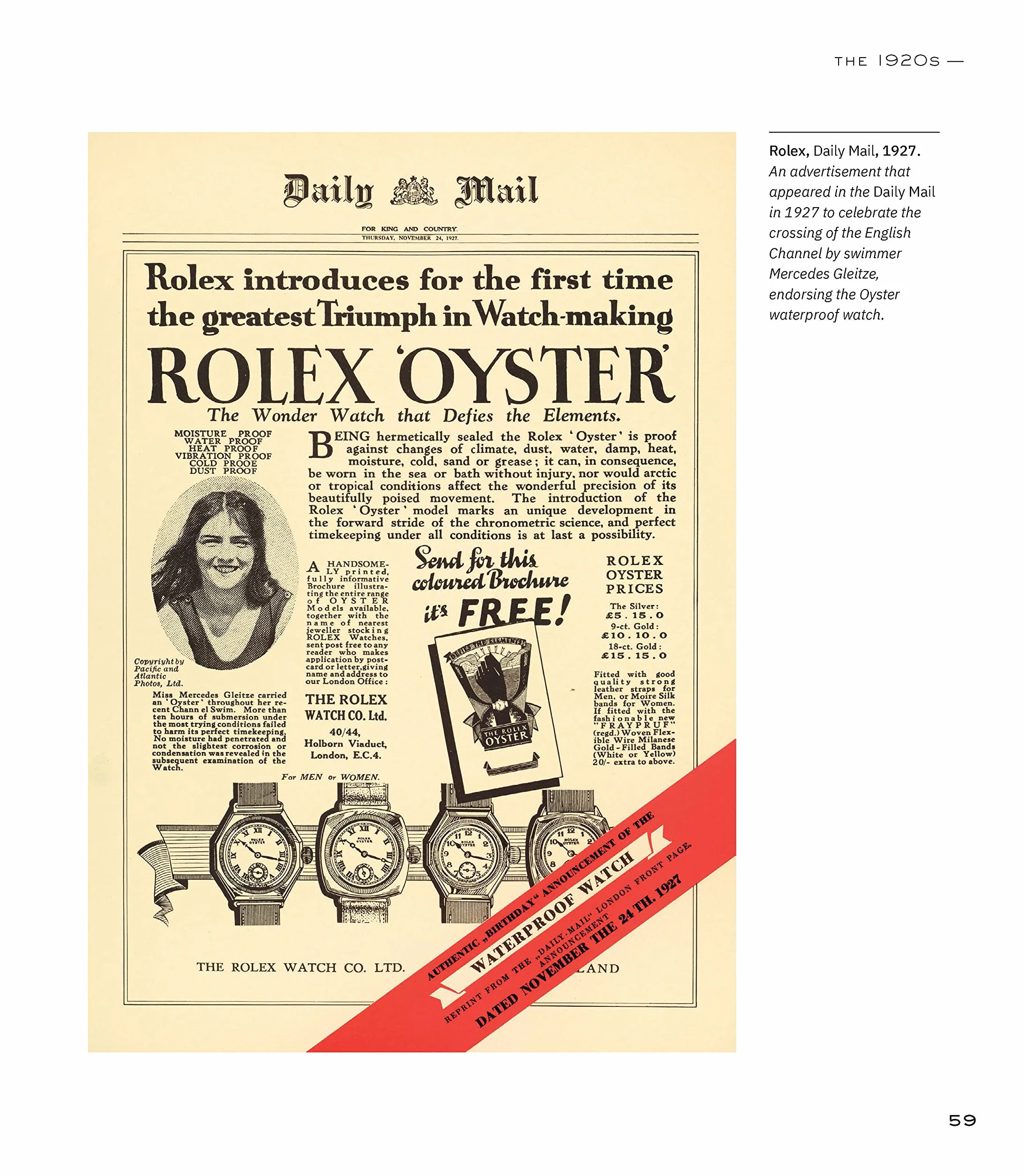 The Style of Time - The Evolution of Wristwatch Design /anglais