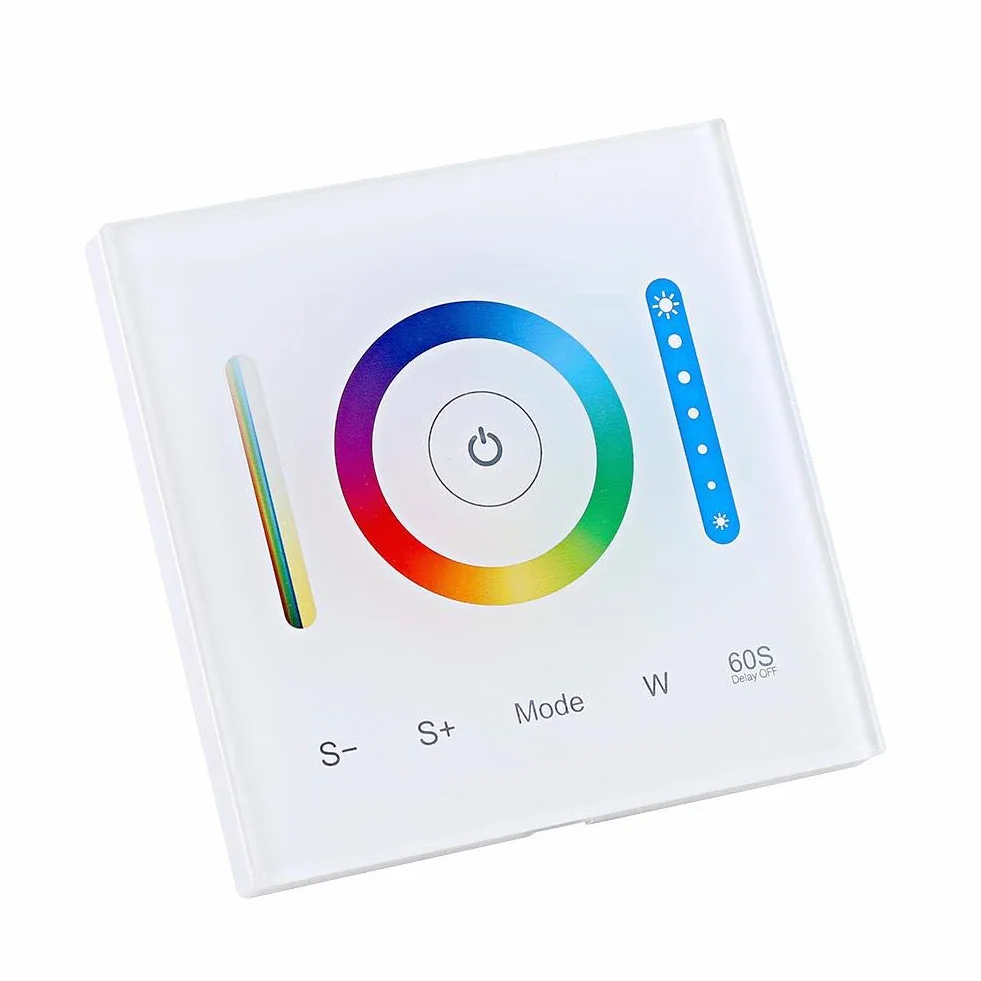 Sterownik LED do panelu dotykowego MIBOXER do zmiany koloru paska świetlnego RGB/RGBW/RGB + CCT.
