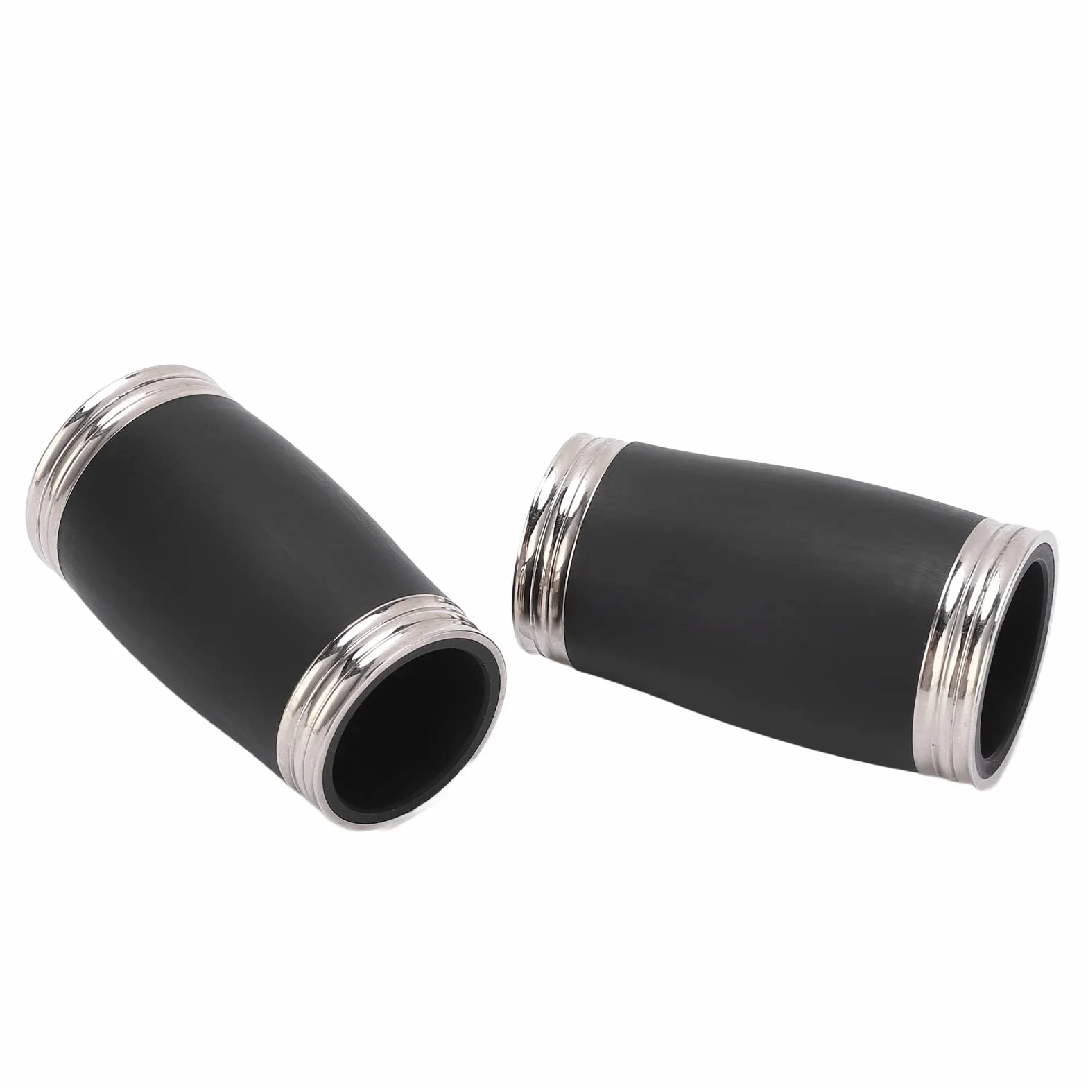 CHICIRIS 2 szt. Tubka do Strojenia Klarnetu, Bb Treble Pitch Pipe Akcesoria Zamienne do Bębna Klarnetu 58 Mm, z Metalem i Tworzywem Sztucznym, Ostrości i Intonacji Tonu