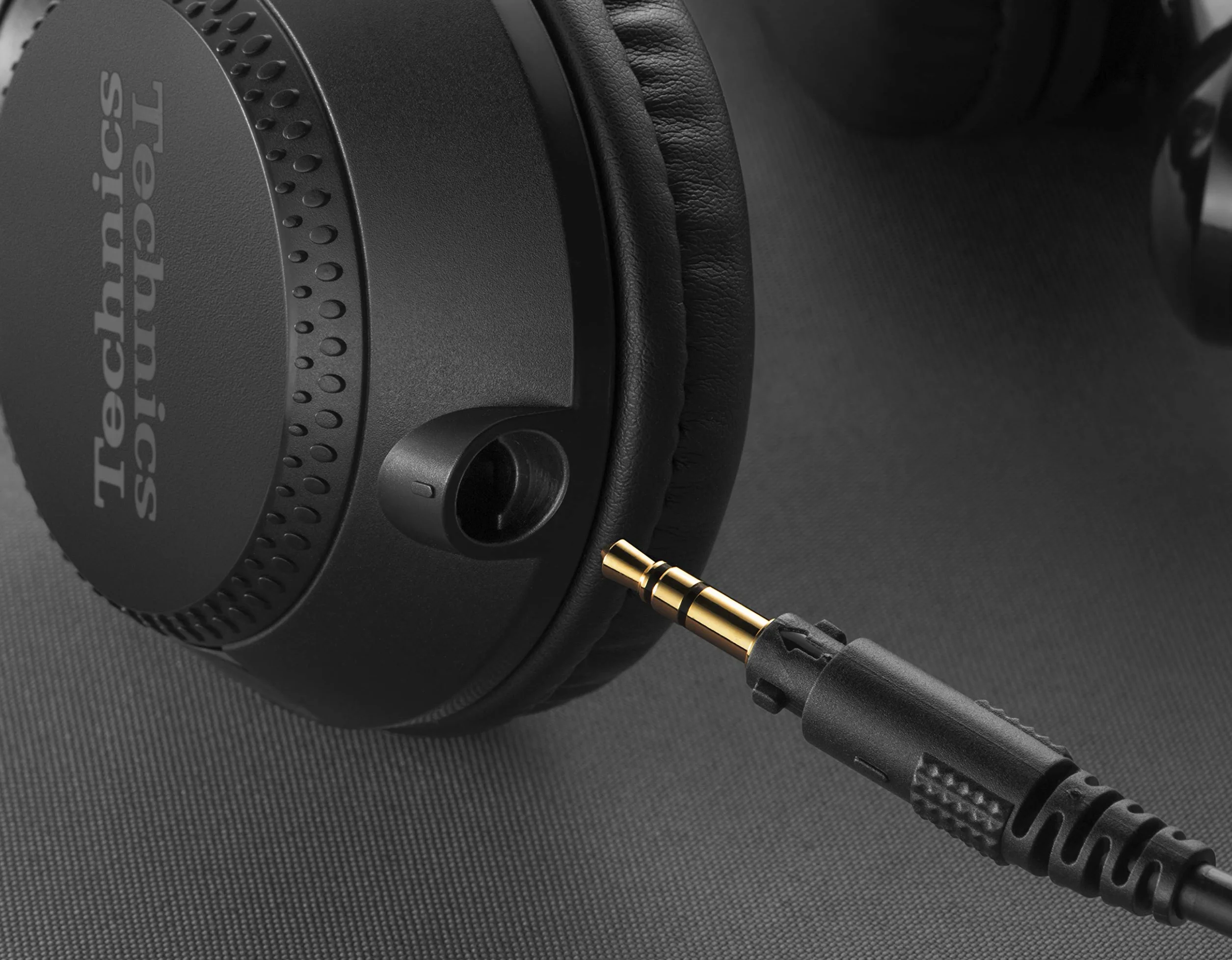 Technics EAH-DJ1200EK Nauszne Profesjonalne Słuchawki Przewodowe DJ, Czarny, 1 Zestaw