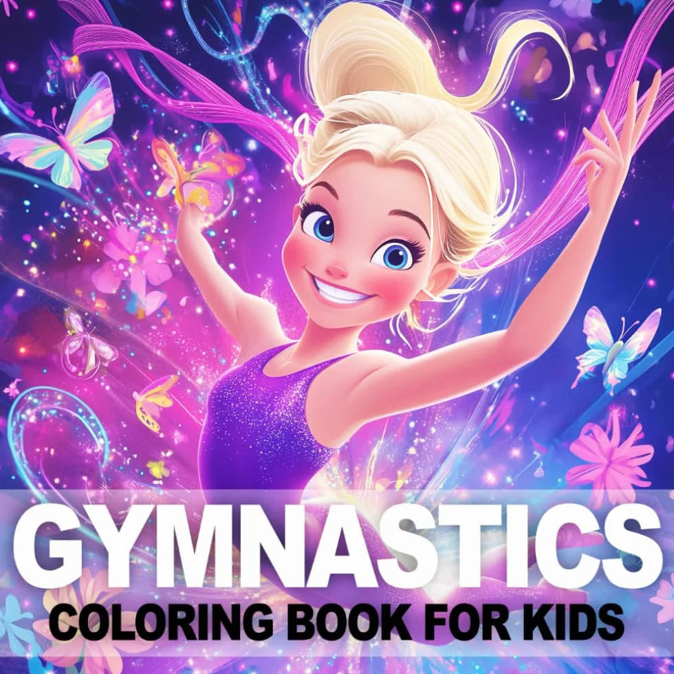 Gymnastics Gifts for Girls: Fun Gymnastics Coloring Book for Kids Age 4-12, Cozy Girl Edition with Creative Designs for Hours of Enjoyment