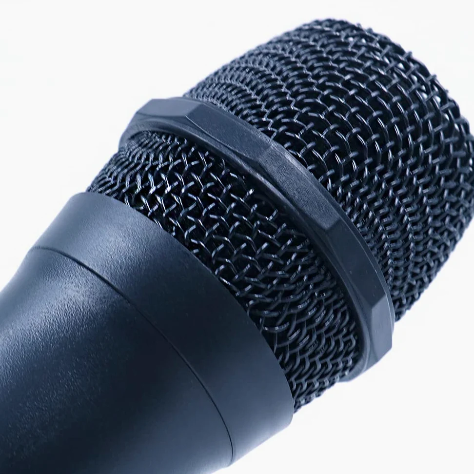 Podwójny mikrofon bezprzewodowy, system mikrofonowy do ponownego ładowania z odbiornikiem i pierścieniem antypoślizgowym, odległość 30-100 m, do śpiewu karaoke, wypowiedzenia publiczne, wesele, scenę