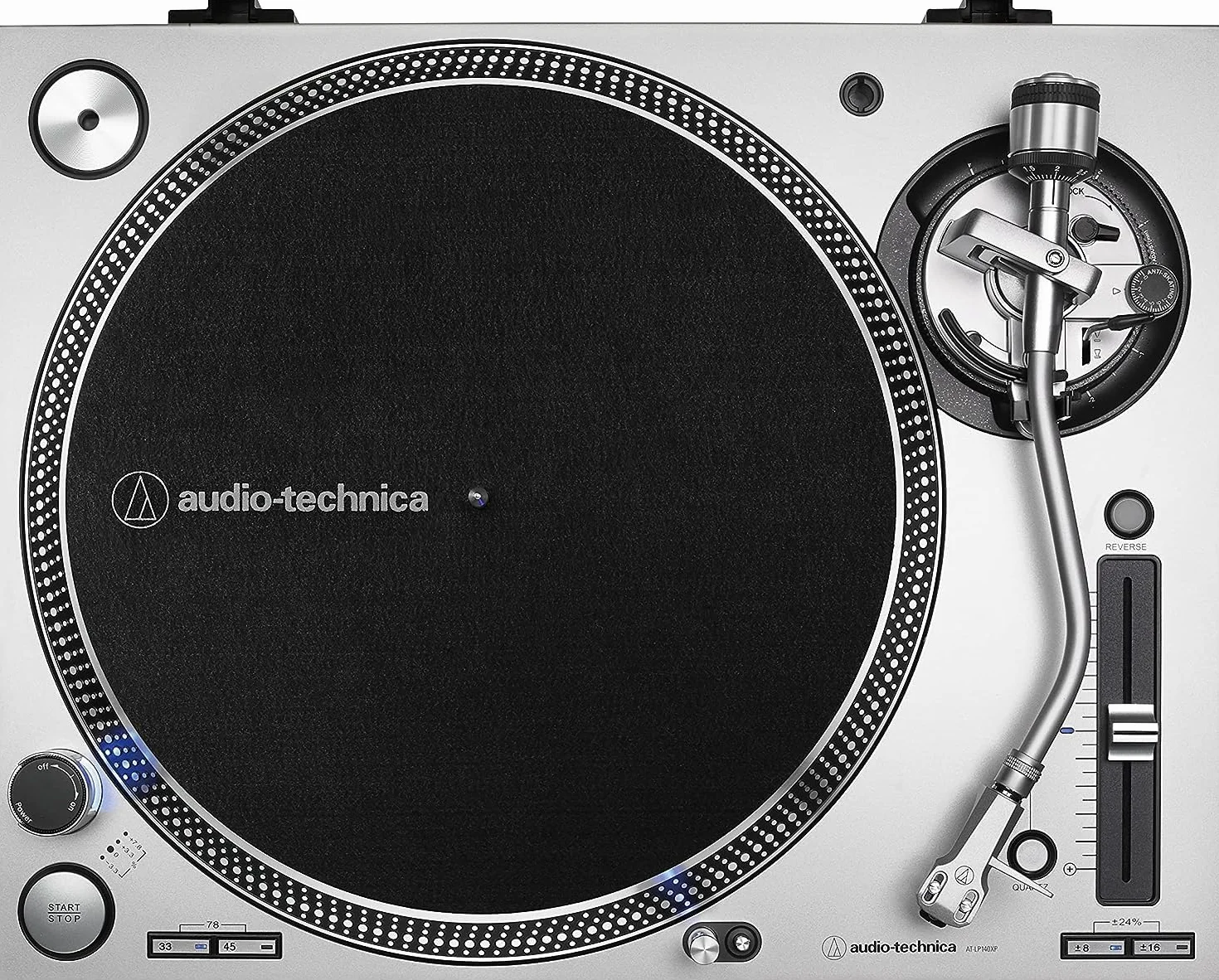 Audio-Technica - AT-LP140XP Profesjonalny gramofon DJ z napędem bezpośrednim