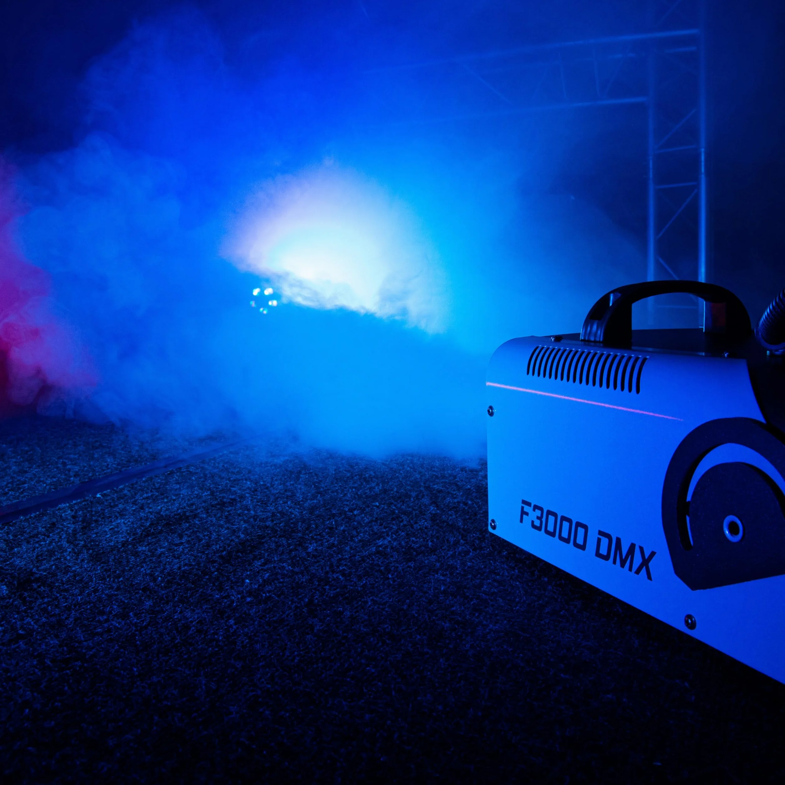 BoomToneDJ F3000 DMX maszyna dymowa z 2 pilotami