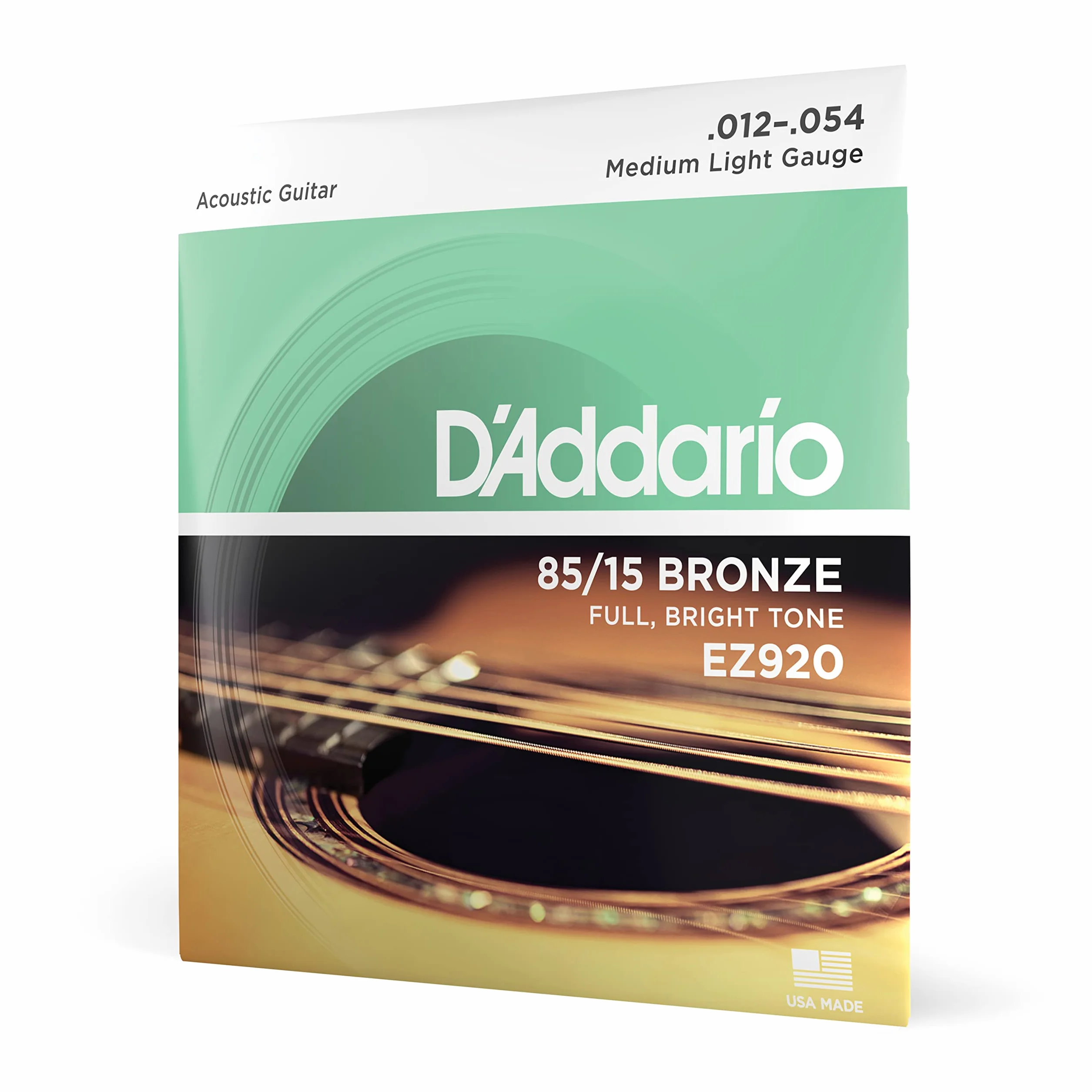 D'Addario A-Guit.Strings EZ920 12-54 85/15 Bronze - Struna do gitary akustycznej
