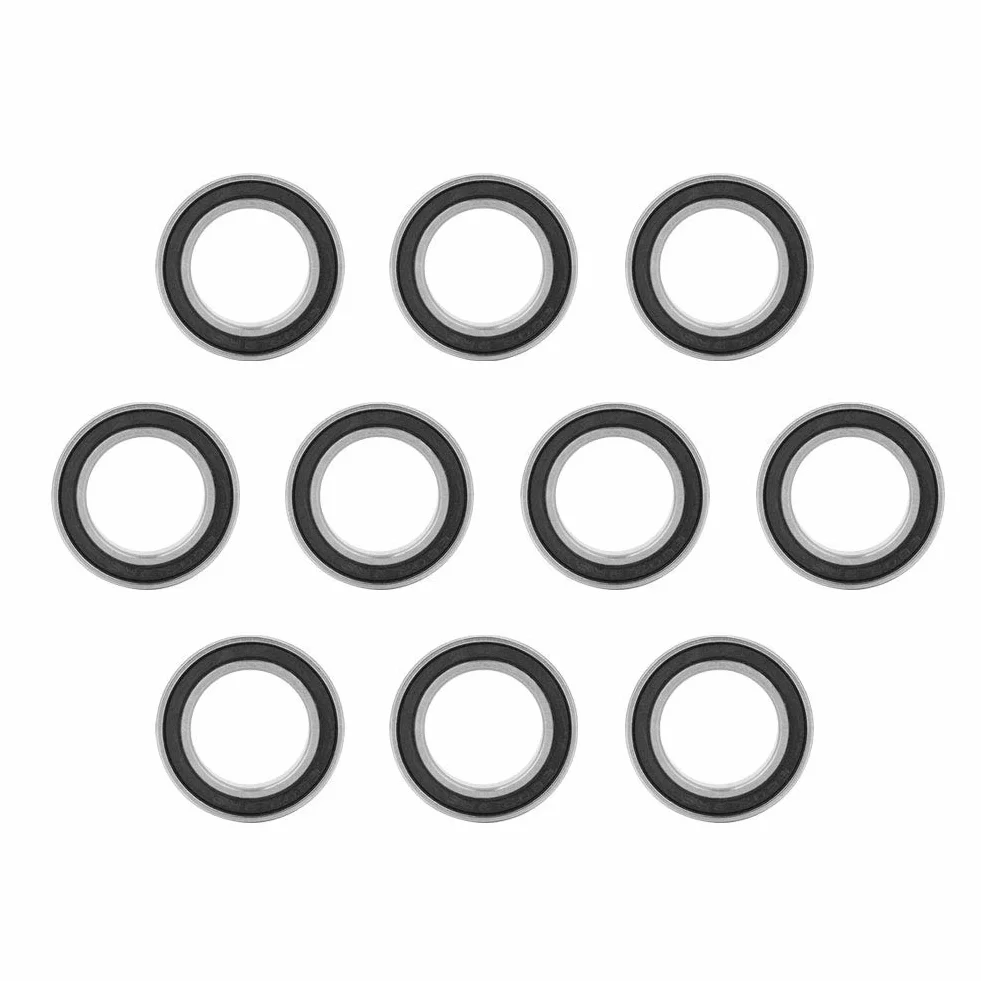 10 szt. Łożysko kulkowe zwykłe Łożysko gumowe z uszczelnieniem 15 × 24 × 5 mm Łożysko kulkowe 6802-2RS Łożysko kulkowe o dużej prędkości