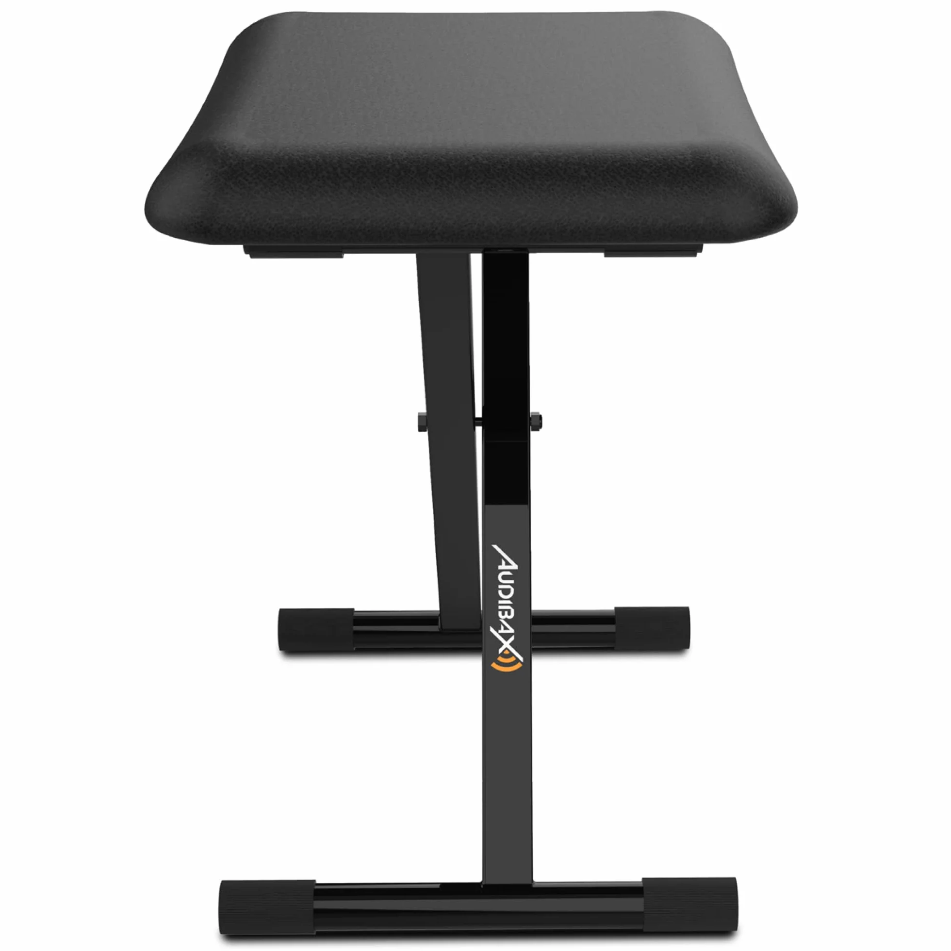 Audibax KB100B Ławka do fortepianu z regulacją wysokości 43-48 cm - Stołek wyściełany z gumami antypoślizgowymi
