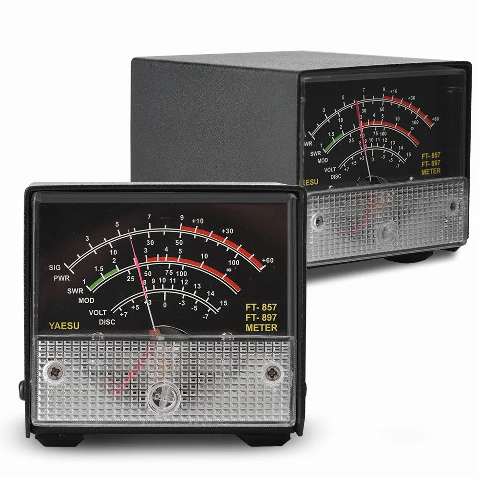 Tangxi Zewnętrzne urządzenia pomiarowe S-meter, automatyczna regulacja poziomu napięcia SWR Power Receive Display Meter do Yaesu FT-857/FT-897