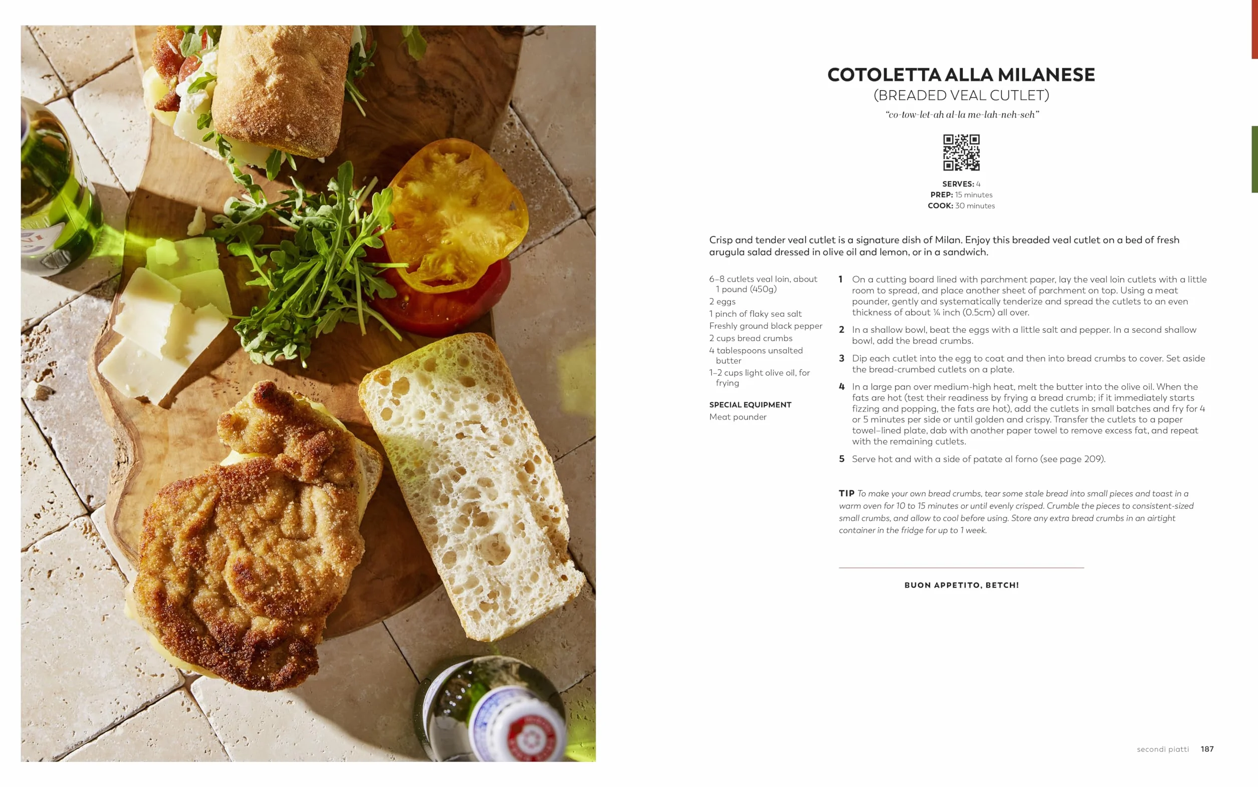 Italian/American: It's a QCP cookbook, betch!