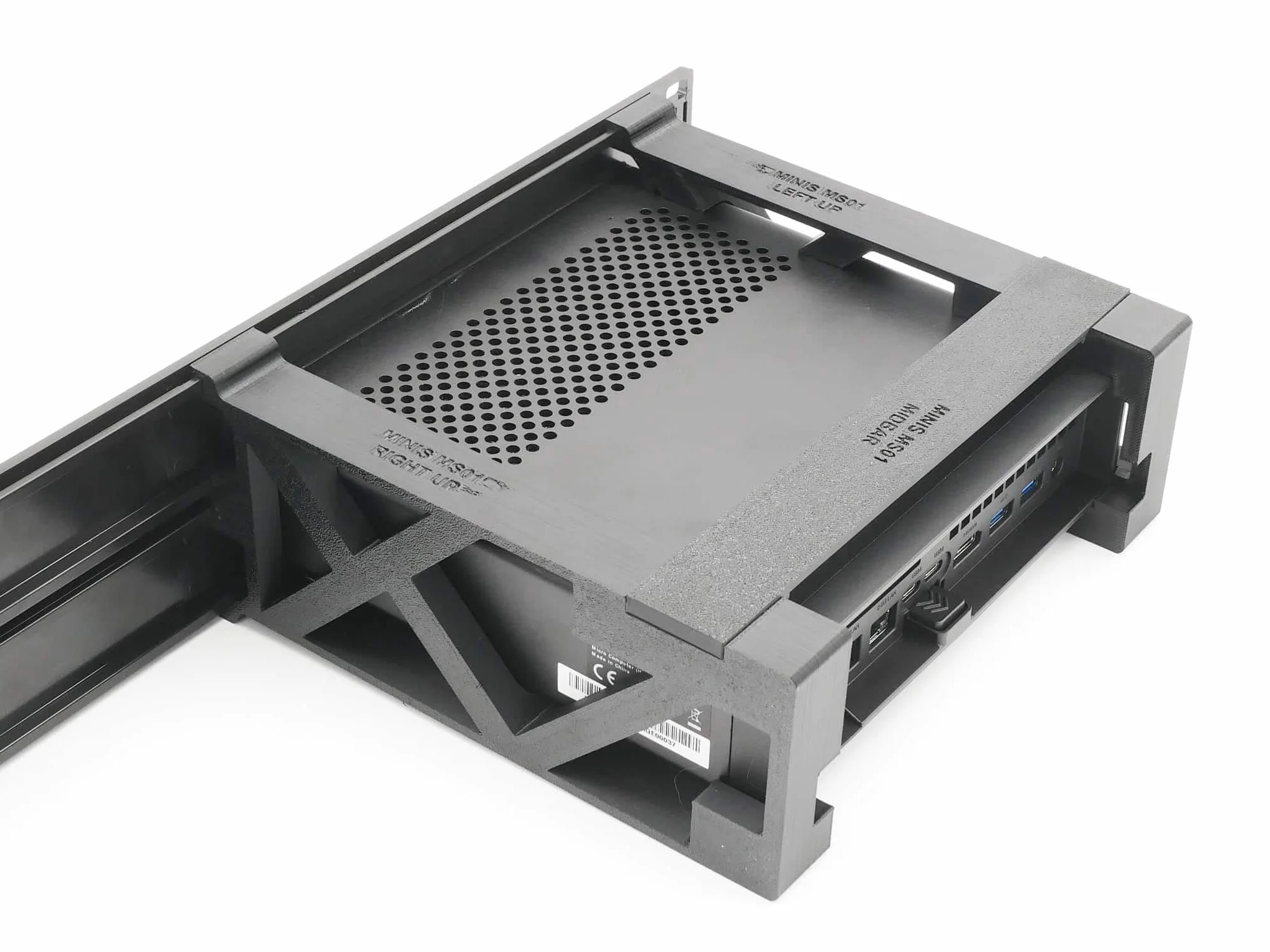 MiniSforum MS-01 Uchwyt do stojaka 48.3 cm 2U Dual-Mount