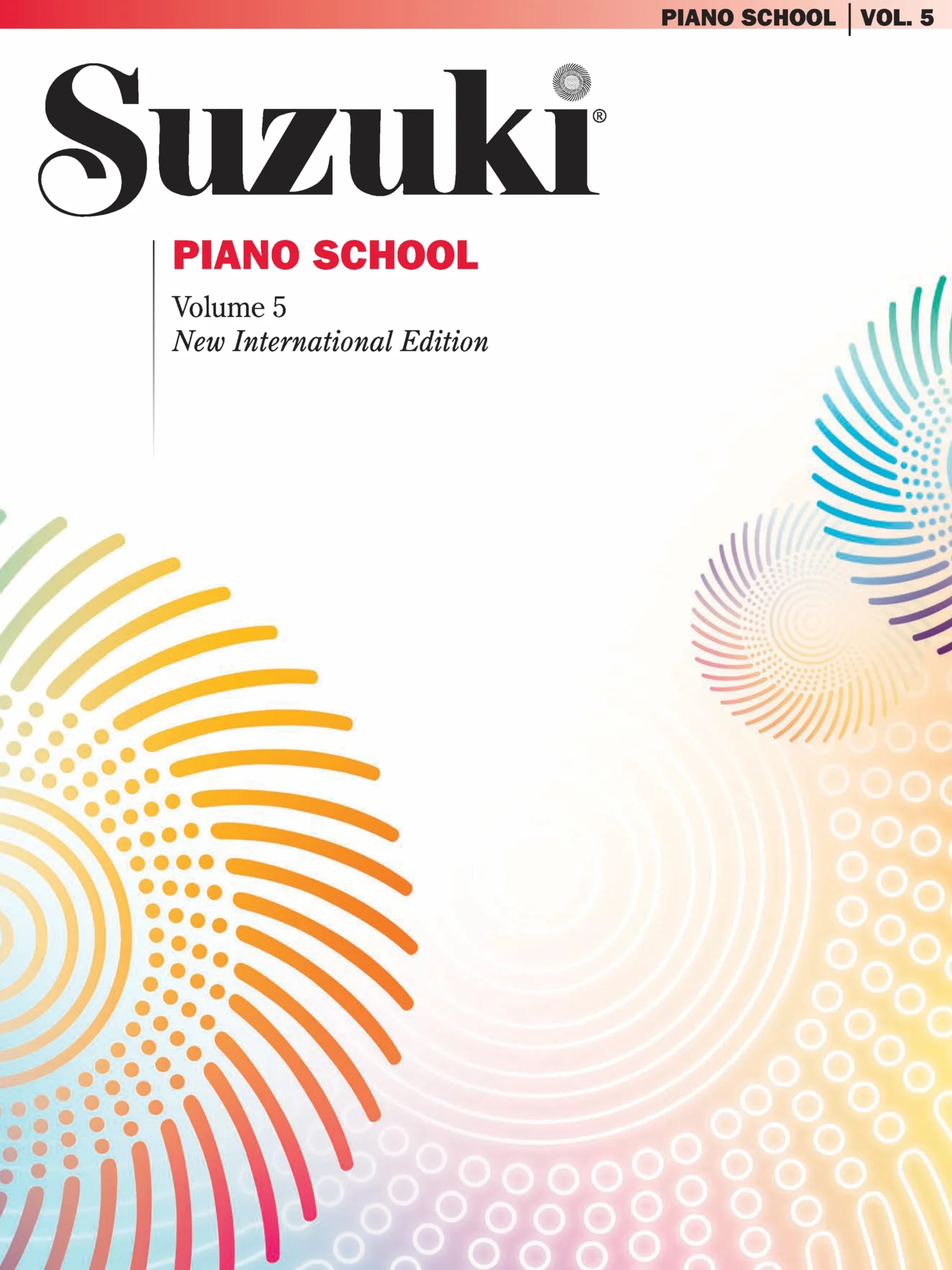 Suzuki piano school 5 rev intl pf bk livre sur la musique: 05