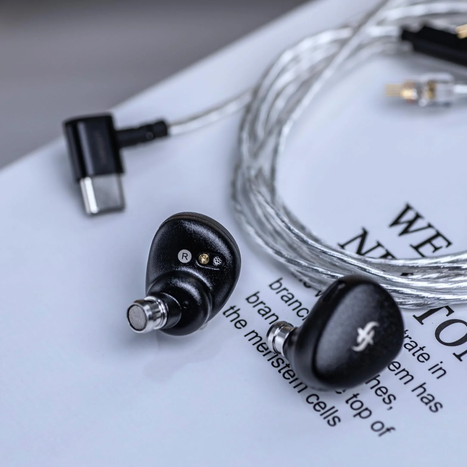 LINSOUL SIMGOT EA500 DSP dynamiczny sterownik 10 mm monitor douszny, Dual Cavity IEM z wymienną dyszą tuningową, zdejmowany 2-pinowy posrebrzany kabel dla audiofilów