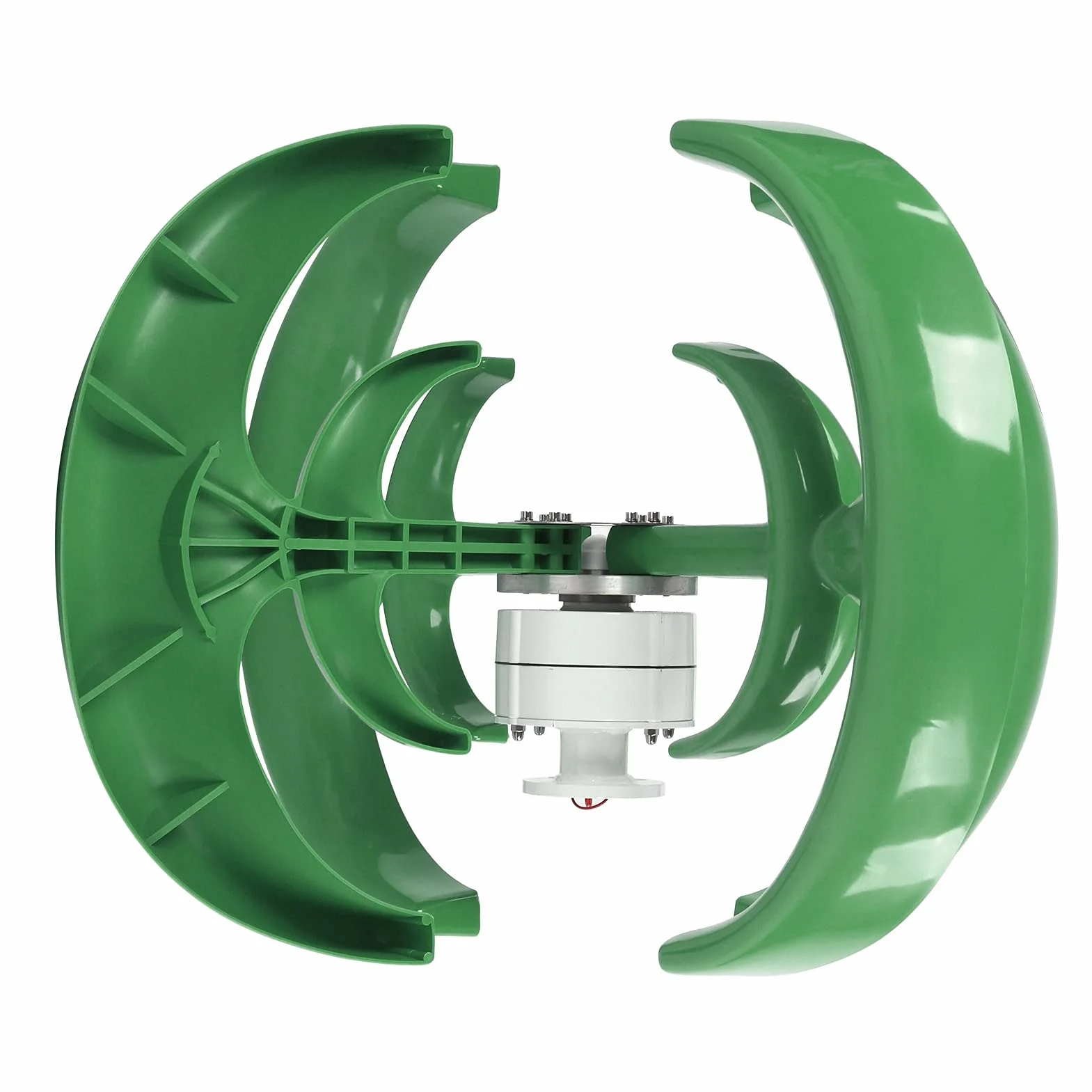 Mini Turbina Wiatrowa, Generator Energii Wiatrowej 1200 W Turbina Wiatrowa Zestaw Generatora Turbin Wiatrowych W Kształcie Zielonej Latarni (24 V)