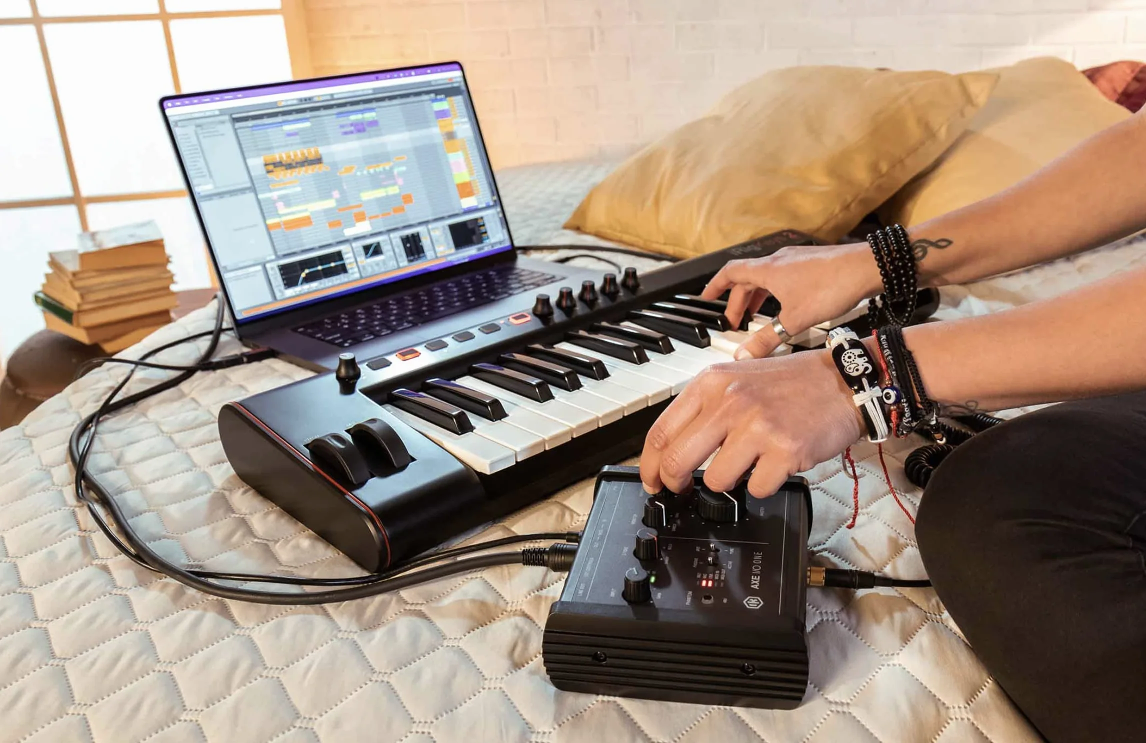 Ik Multimedia Ip-Int-Axeioone-In Interfejs Audio, Czarny, 192 KHz