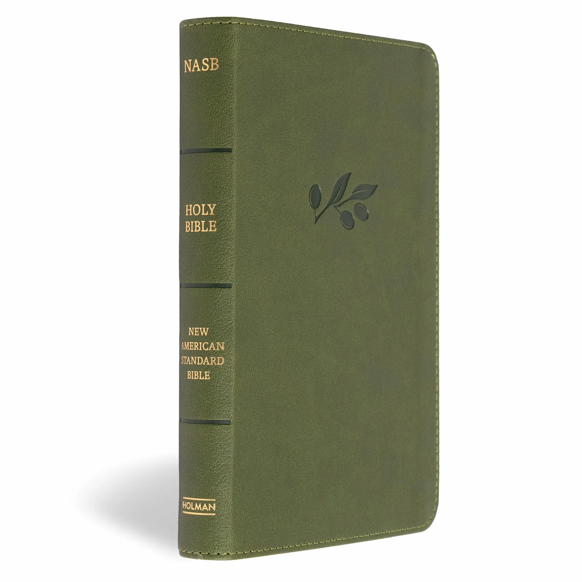 NASB Personal Size Bible, Olive Leathertouch: New American Standard Bible, Olive, Leathertouch, Personal Size