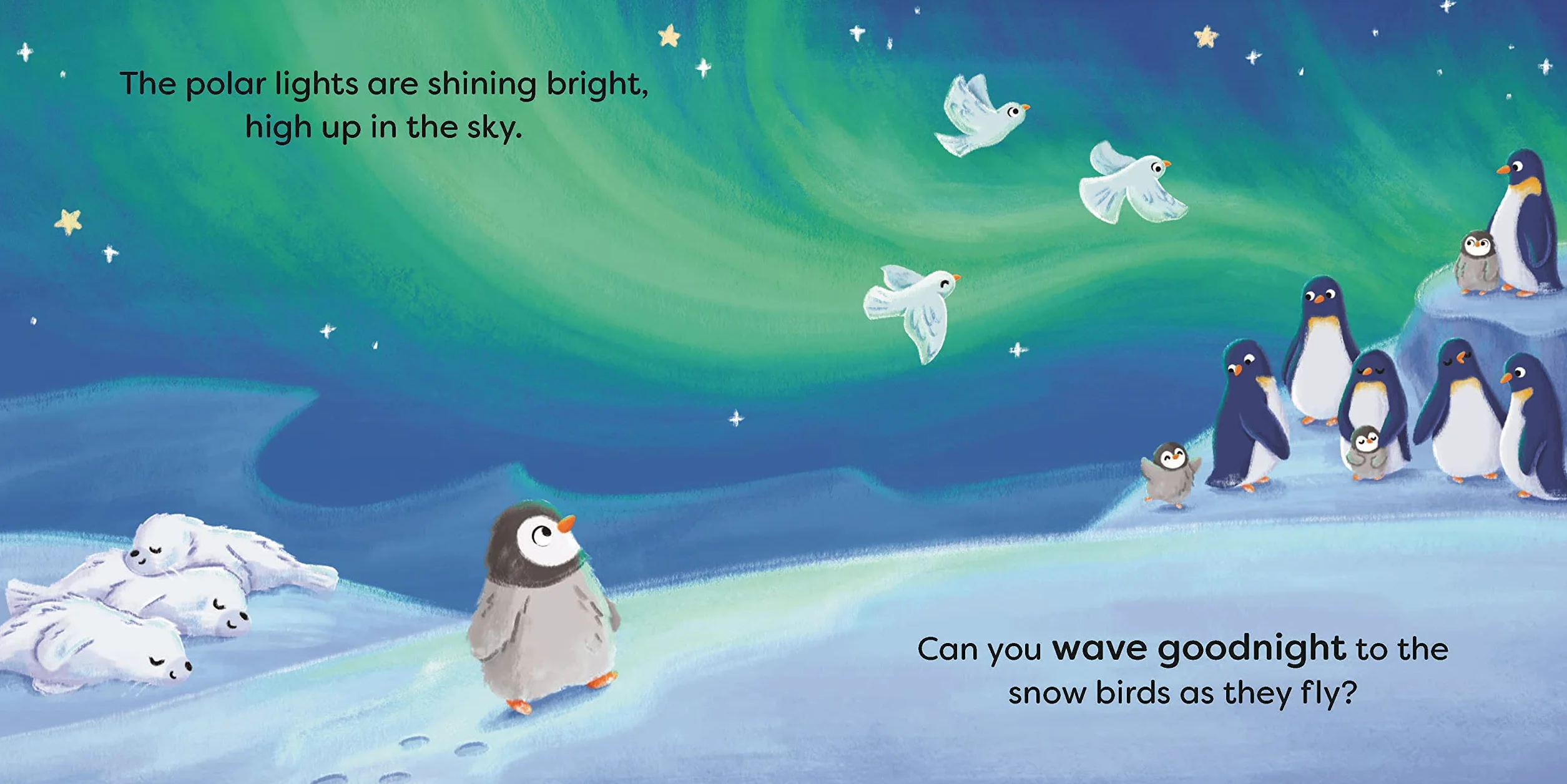 Say Goodnight, Little Penguin: Join in with this sleepy story for toddlers