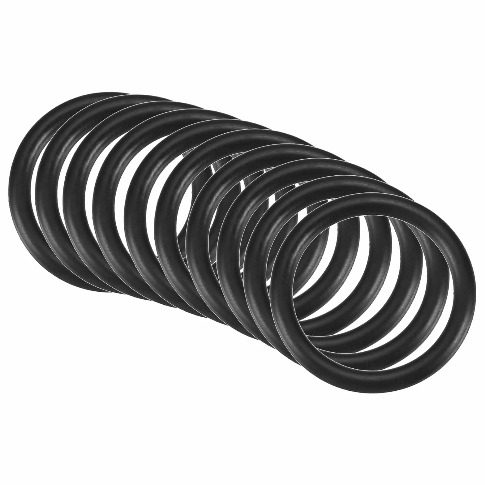 QUARKZMAN 10 sztuk kauczuku nitrylowego, o-ringi, uszczelki 28 mm x 22 mm x 3 mm, do kranu, hydraulika, uszczelki, połączenia, kolor czarny