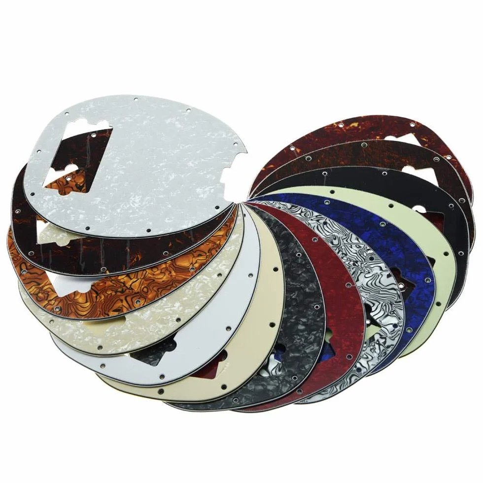 KAISH Bas Pickguard pasuje do Musicman Classic 4-strunowe modele basów StingRay Vintage żółw