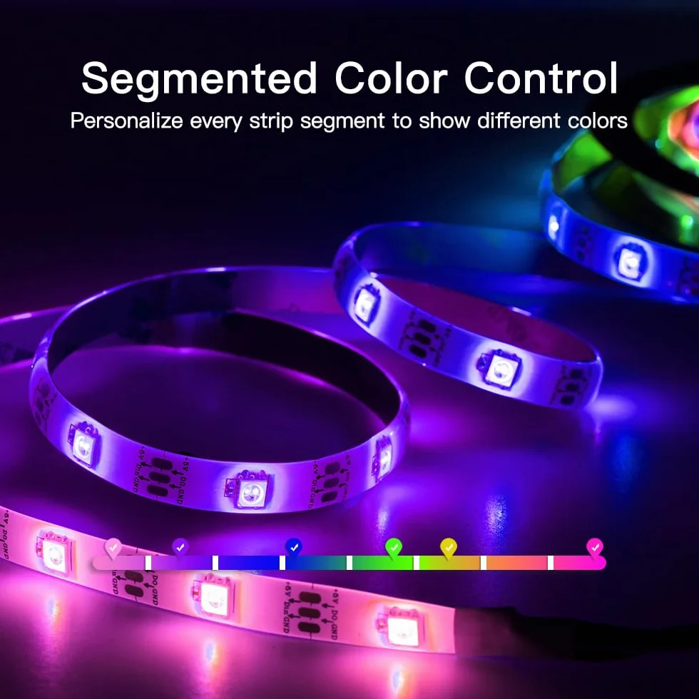 GLEDOPTO ESP32 WLED Kontroler cyfrowy LED Strip Light Controller z funkcją MIC UART Pobierz DC5-24V DIY efekt świetlny 100 + wsparcie WS2811, SK6812, SM16703P, WS2812B Adressabel Listwy świetlne