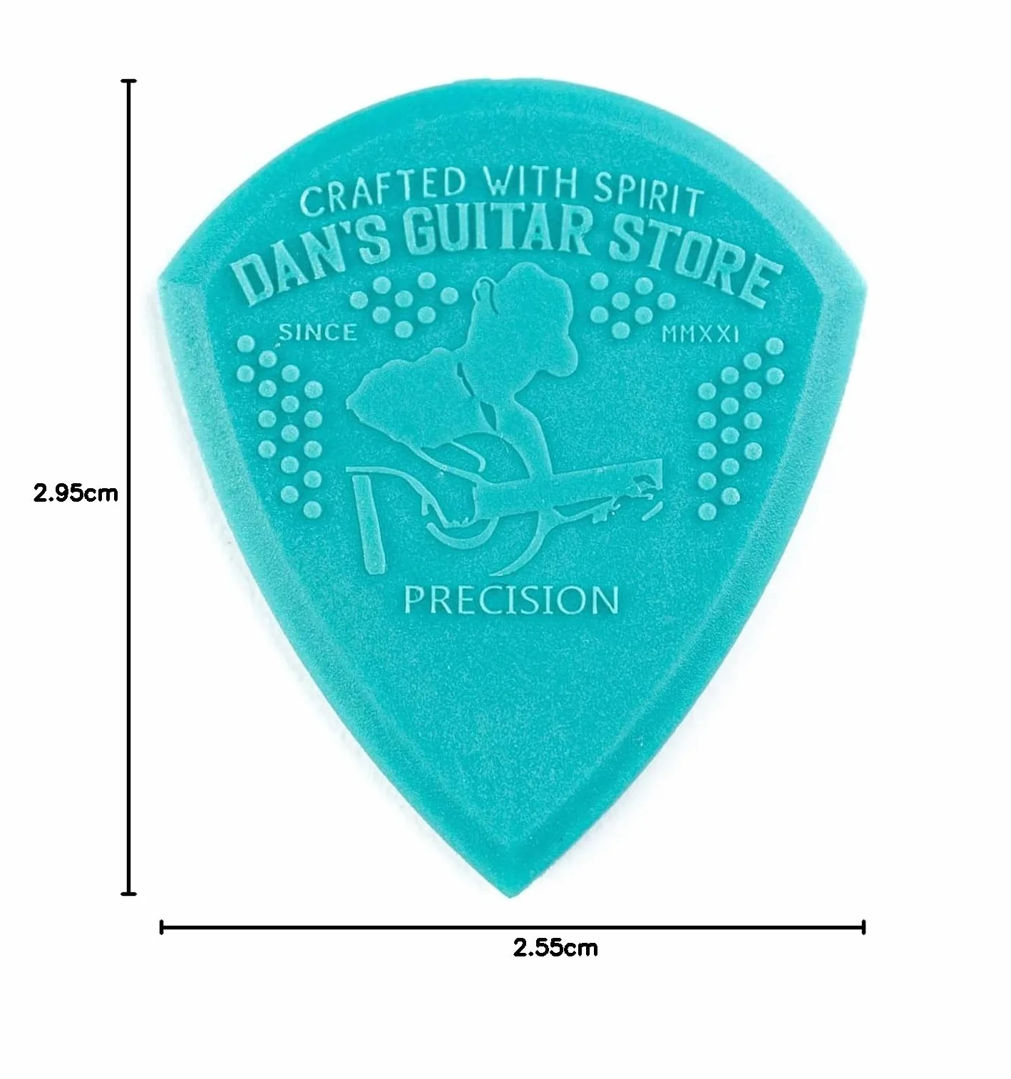 Precyzyjne gryfki - 10-pak - Wysokiej jakości, dodatkowo antypoślizgowe, bardzo precyzyjne i dobrze widoczne gryfki od Dans Guitar Store