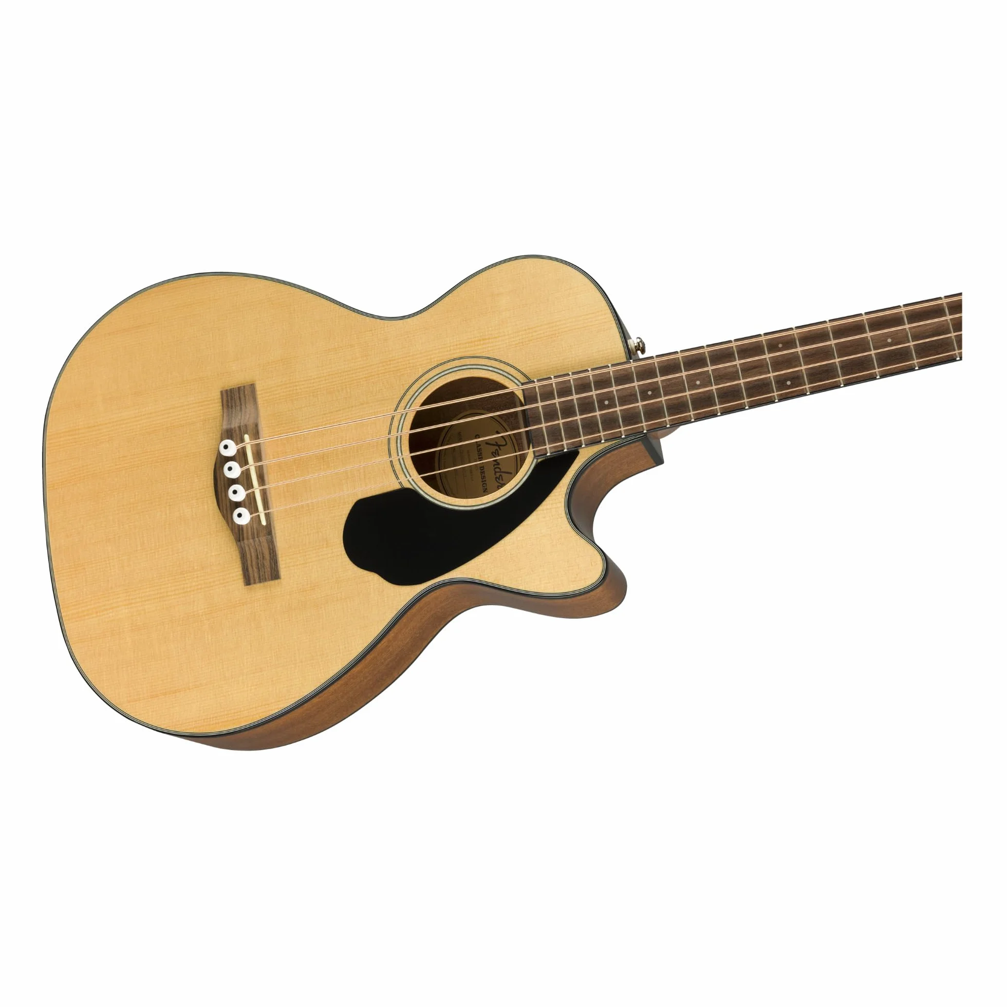 Fender CB-60SCE Acoustic Bass Natural Walnut Fingerboard
