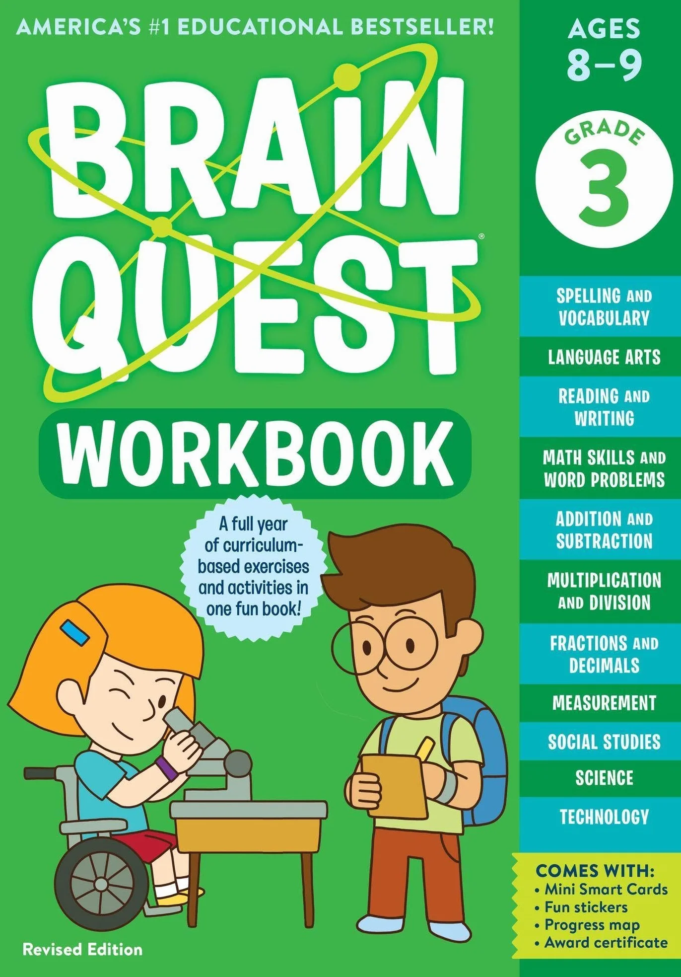 Brain Quest Workbook: 3rd Grade Revised Edition