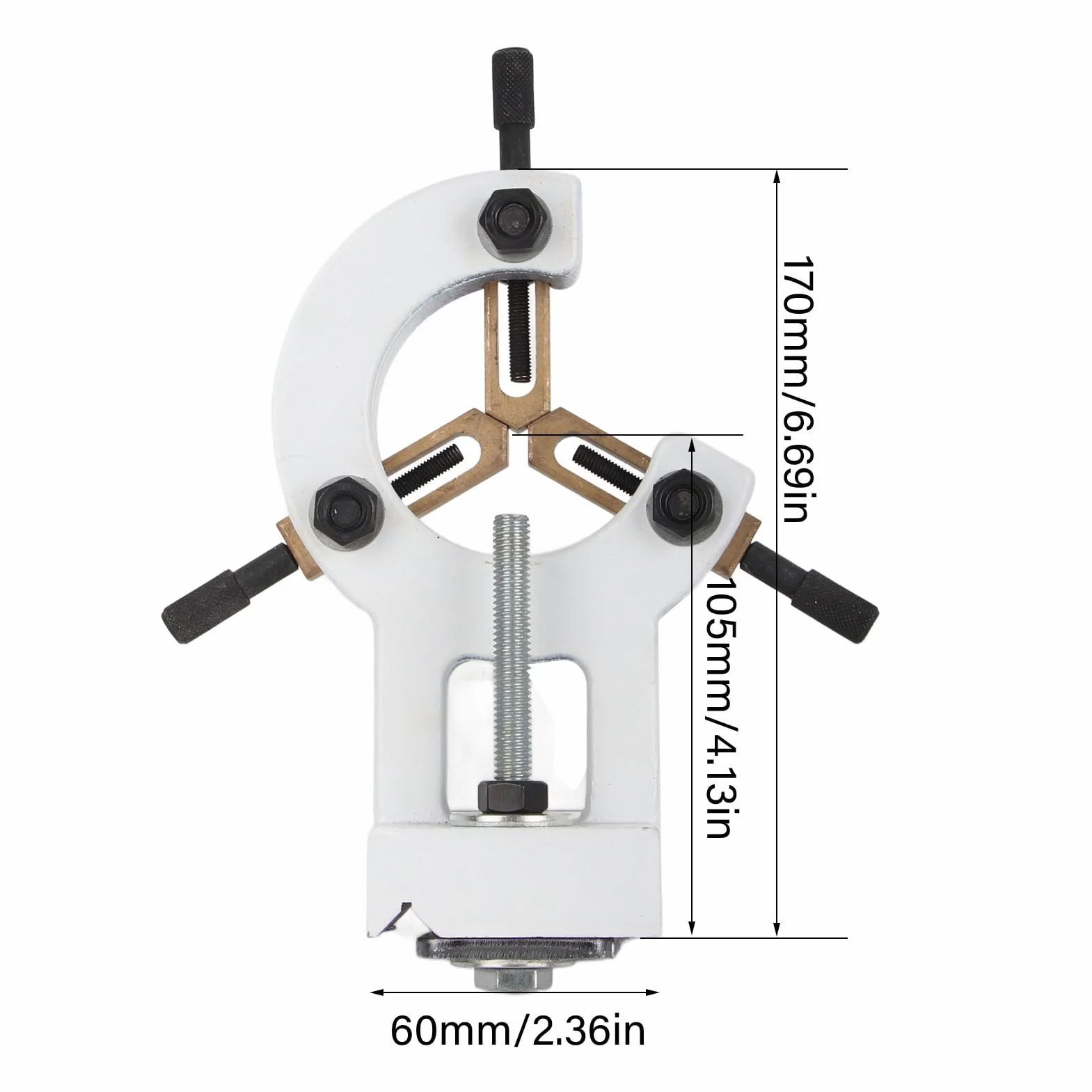 WM210 Stabilizator tokarki do metalu 8 cali x 16 cali z ruchomą częścią L, zwiększoną stabilność do hiningu