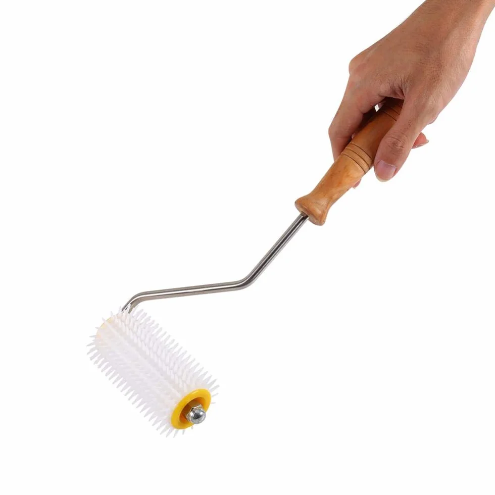 Honig Entdeckeln Roller Bee Kamm Kunststoff Entdeckelnadel Roller Extrahieren Bienenhonig Imkerei Werkzeug Perfekte Ausrจนstung