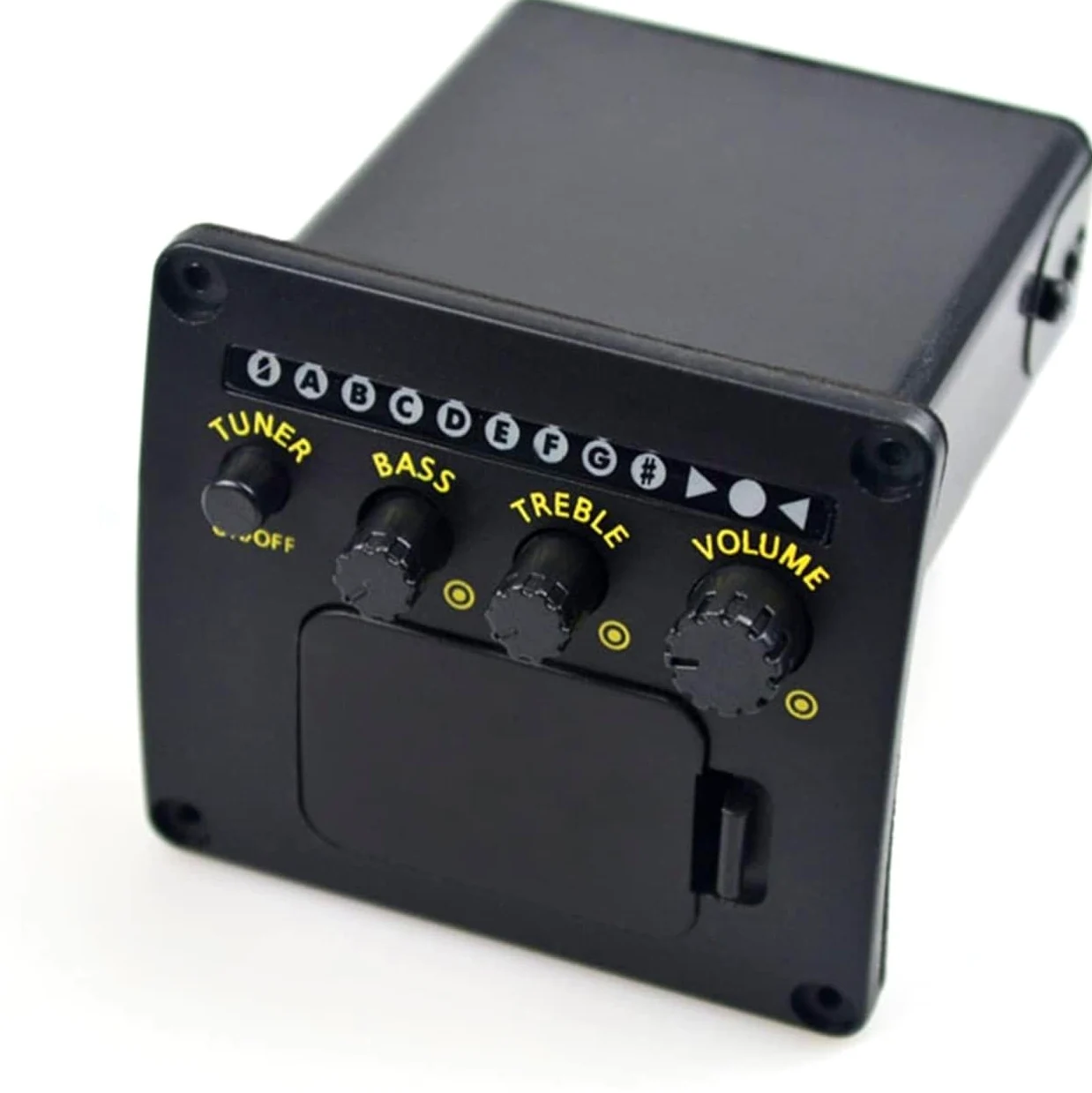Mikrogitara akustyczna, przetworniki gitarowe przedwzmacniacz EQ Tuner Piezo Pickup Equalizer System Equalizer