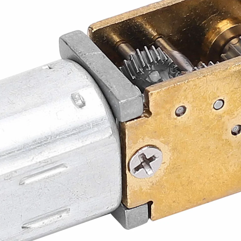 Szczotka DC 6 V mini silnik przekładniowy, mikroturbo przekładniowy przekładniowy ‑N20 silnik redukcyjny (DC6V 35RPM)
