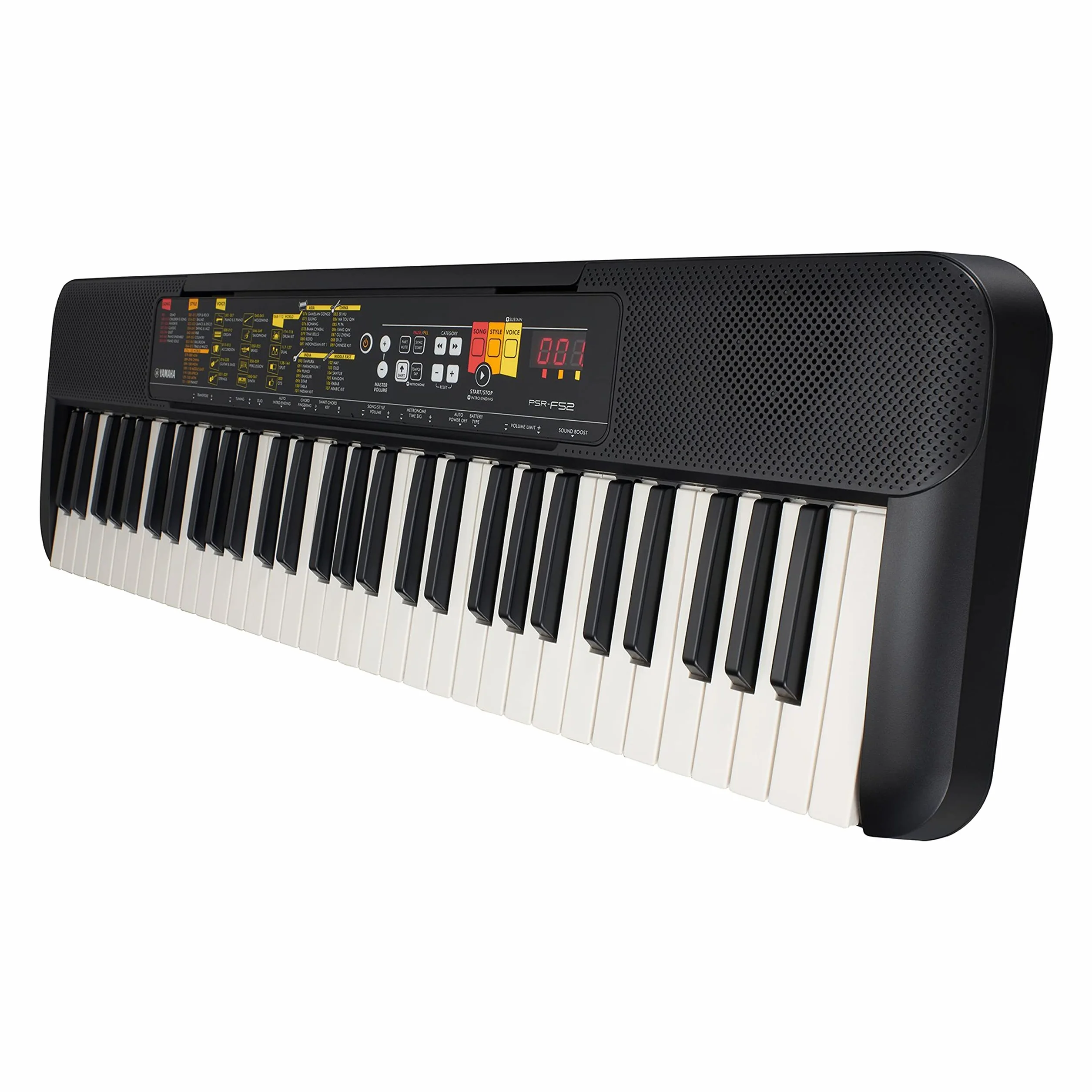 Yamaha Keyboard, Czarny, 61 klawiszy