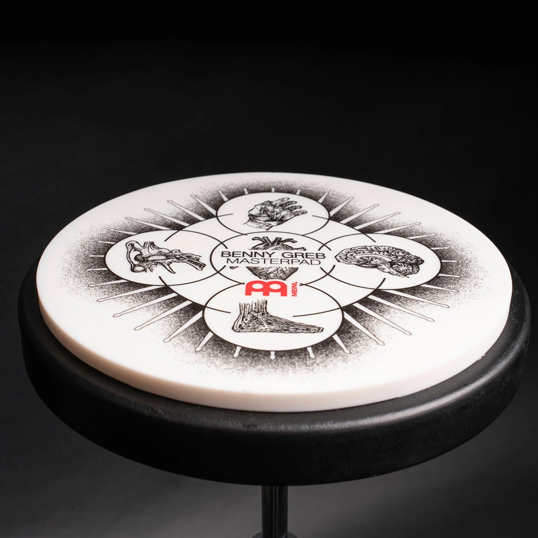 Meinl MPP-6-BG Practice Pad 6" Benny Greb - Akcesorium do perkusji
