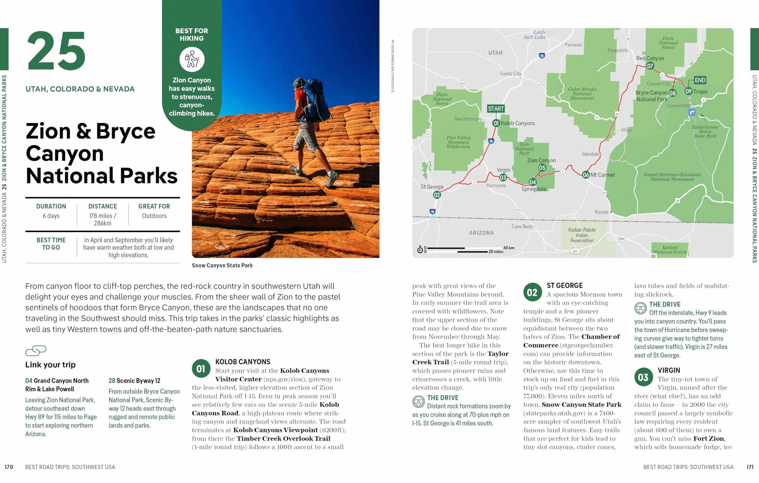 Best Road Trips Southwest USA 5ed - anglais: escapes on the open road