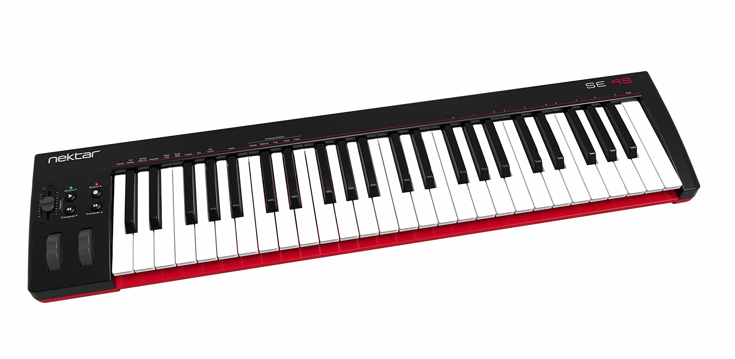 Nektar Klawiatura Kontrolera Midi, Czarny/Biały, 49 klawiszy