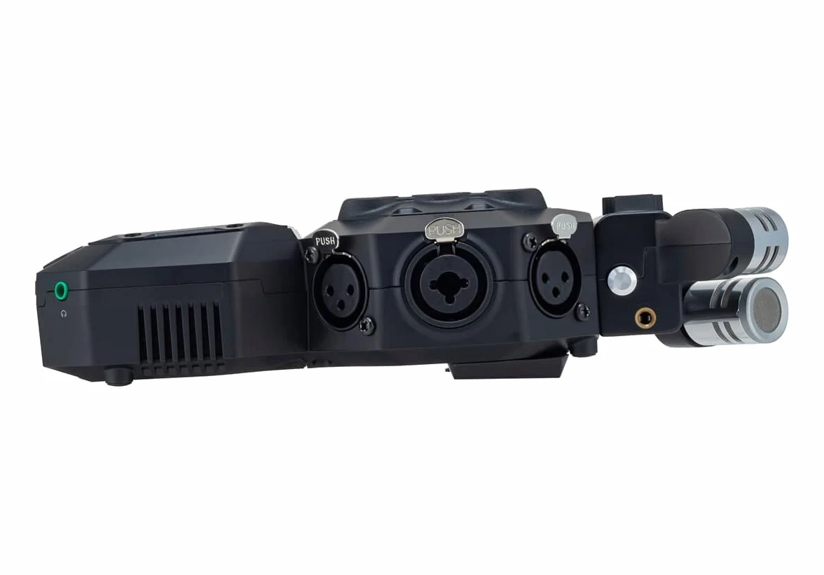ZOOM H8 Rejestrator Ręczny – 12-ścieżkowy rejestrator audio z ekranem dotykowym, wymiennymi kapsułami mikrofonowymi i interfejsem USB – Do muzyki, podcastów, nagrań terenowych – Czarny
