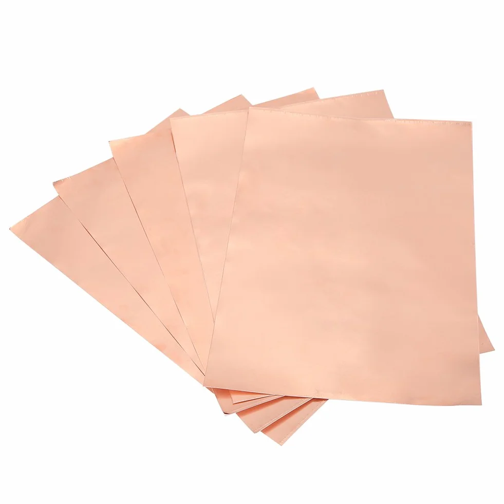 5 sztuk taśmy z folii miedzianej, do gitary, folia miedziana, taśma samoprzylepna, taśma prowadząca do gitary, EMI, ekranowanie, uziemienie i lutowanie, 30 x 20 cm