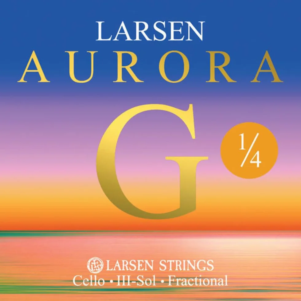 Larsen Struny wiolonczelowe Aurora G 1/4 średnie
