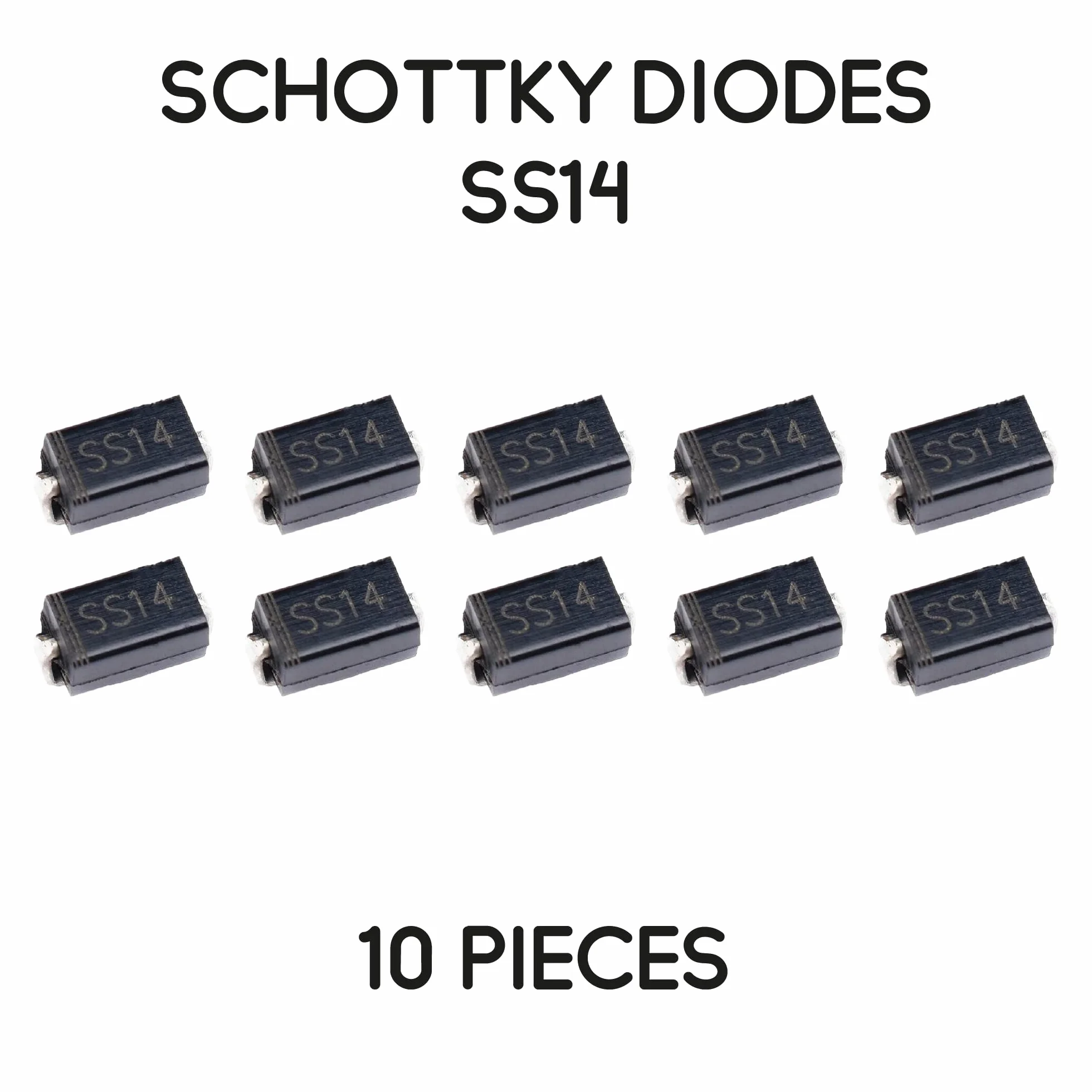 Diody Schottky SS14-10 sztuk