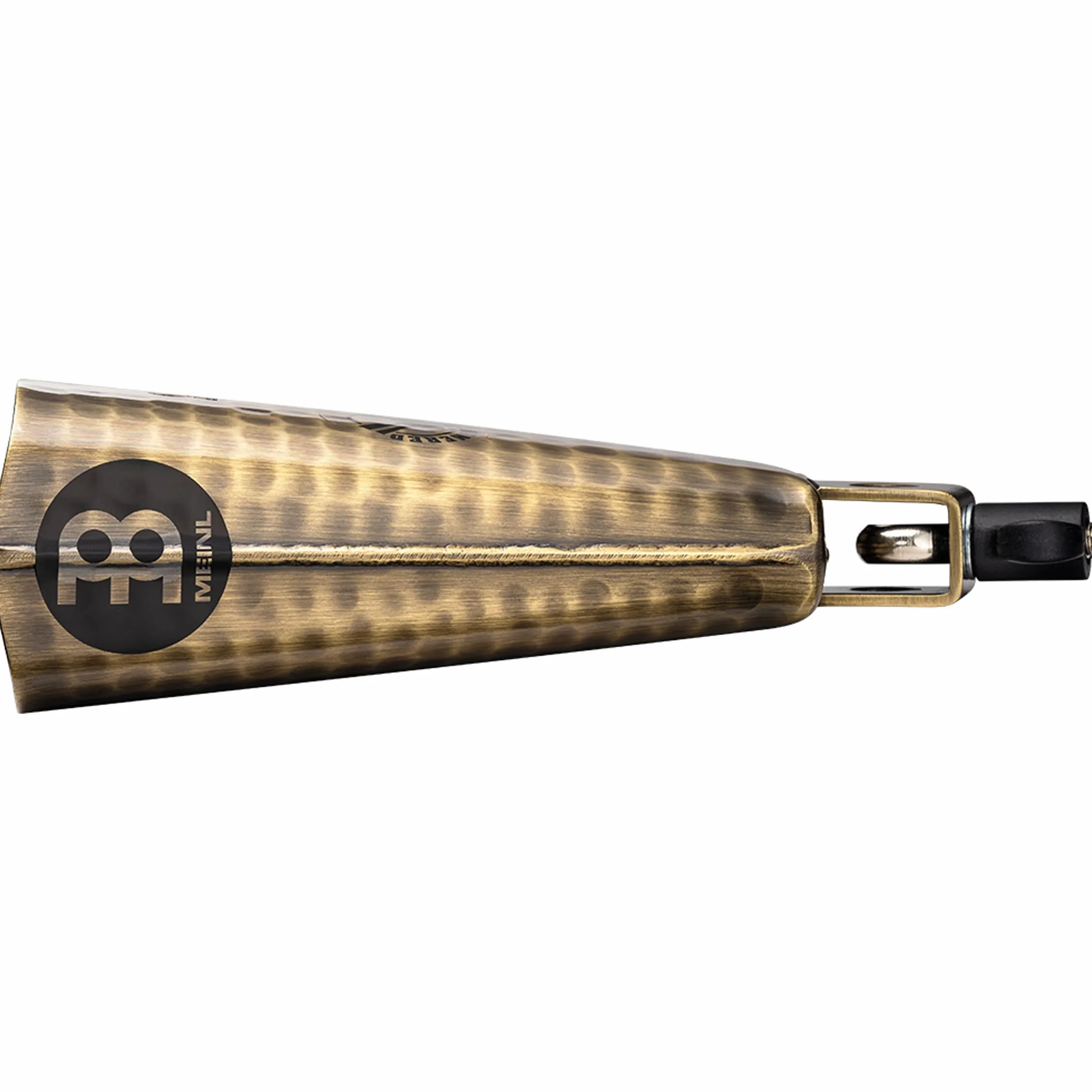 Meinl Percussion STB625HH-G Cowbell, ręcznie młotkowany, długość 15,88 cm, złoty