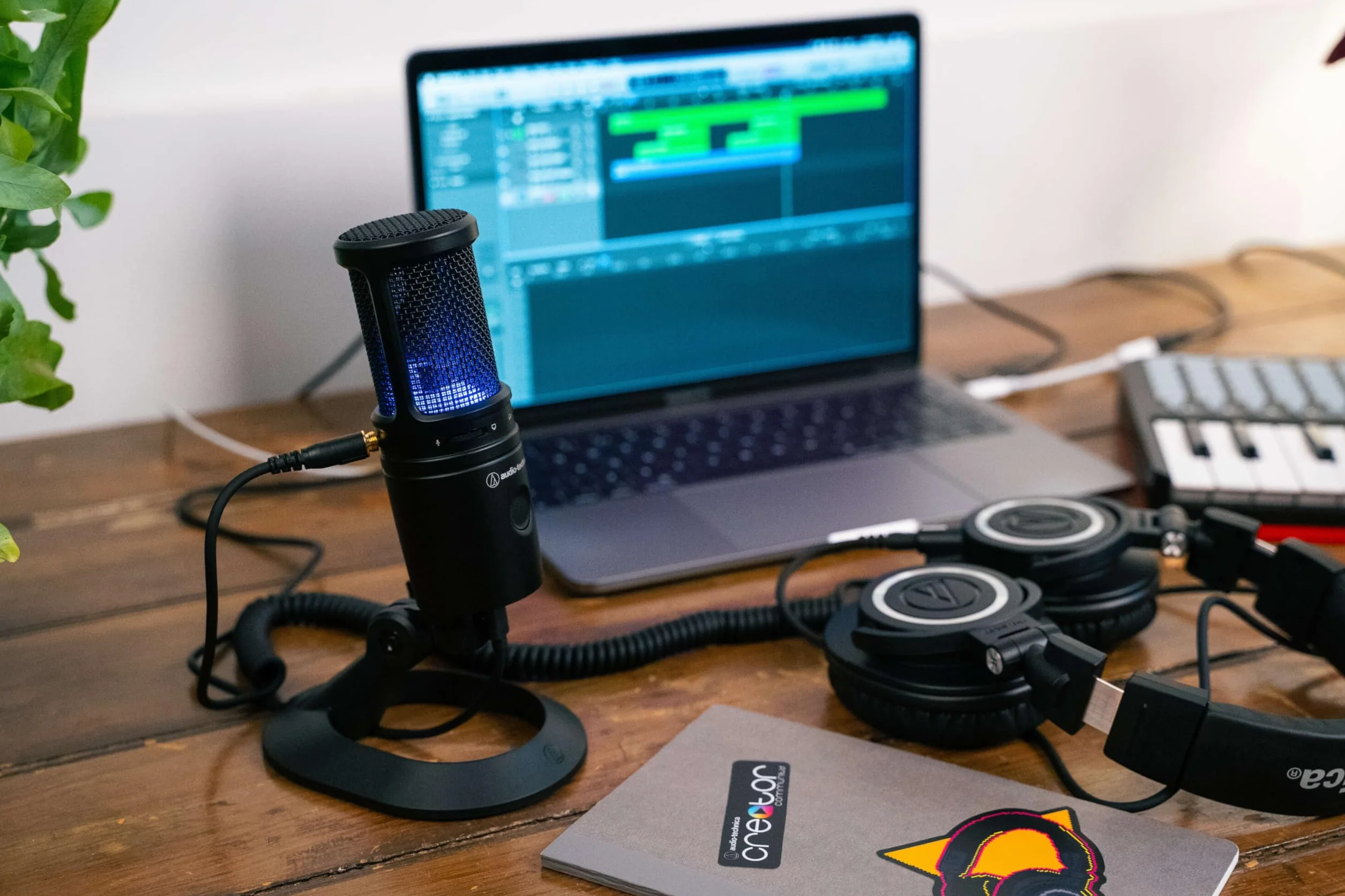Audio-Technica AT2020USB-X Kardioidalny mikrofon pojemnościowy USB Czarny