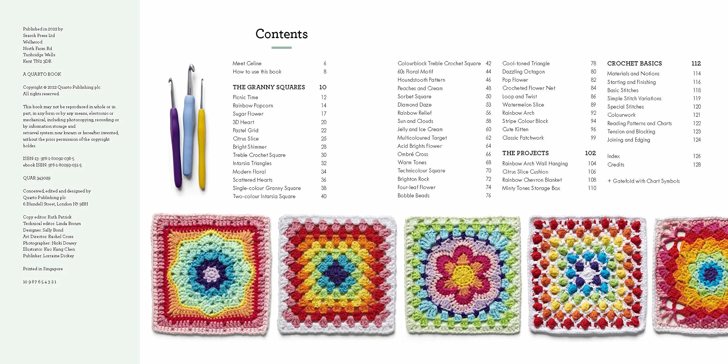 A Modern Girl’s Guide to Granny Squares: Awesome Colour Combinations and Designs for Fun and Fabulous Crochet Blocks