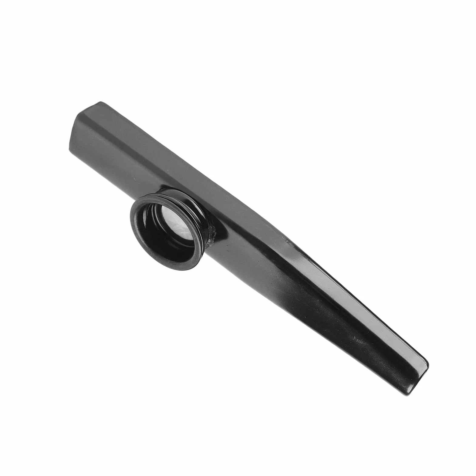 Metalowy Kazoo, Lekki Przenośny Gitarowy Partner Kazoo Flet Instrument Muzyczny (Czarny)