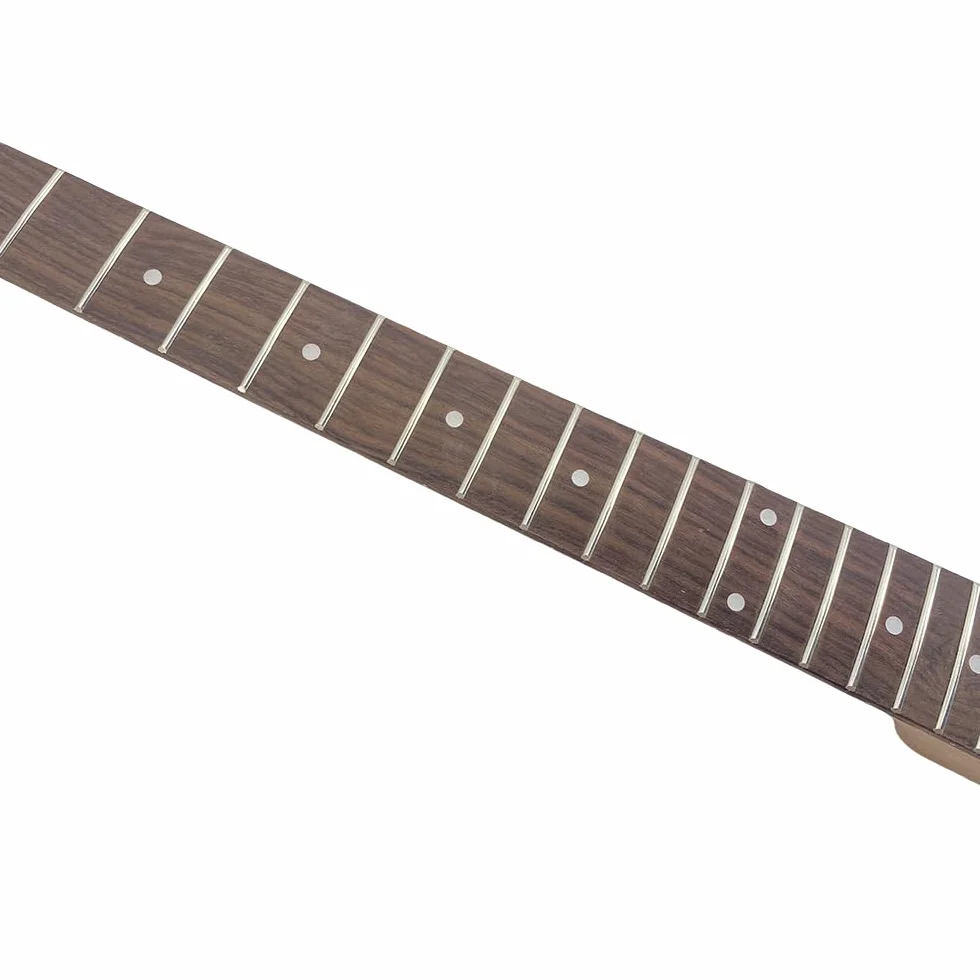 WUQIMUSC Zestawy gitarowe zbuduj własną gitarę elektryczną mahoń korpus szyi 22 progi 63 cm dla majsterkowiczów