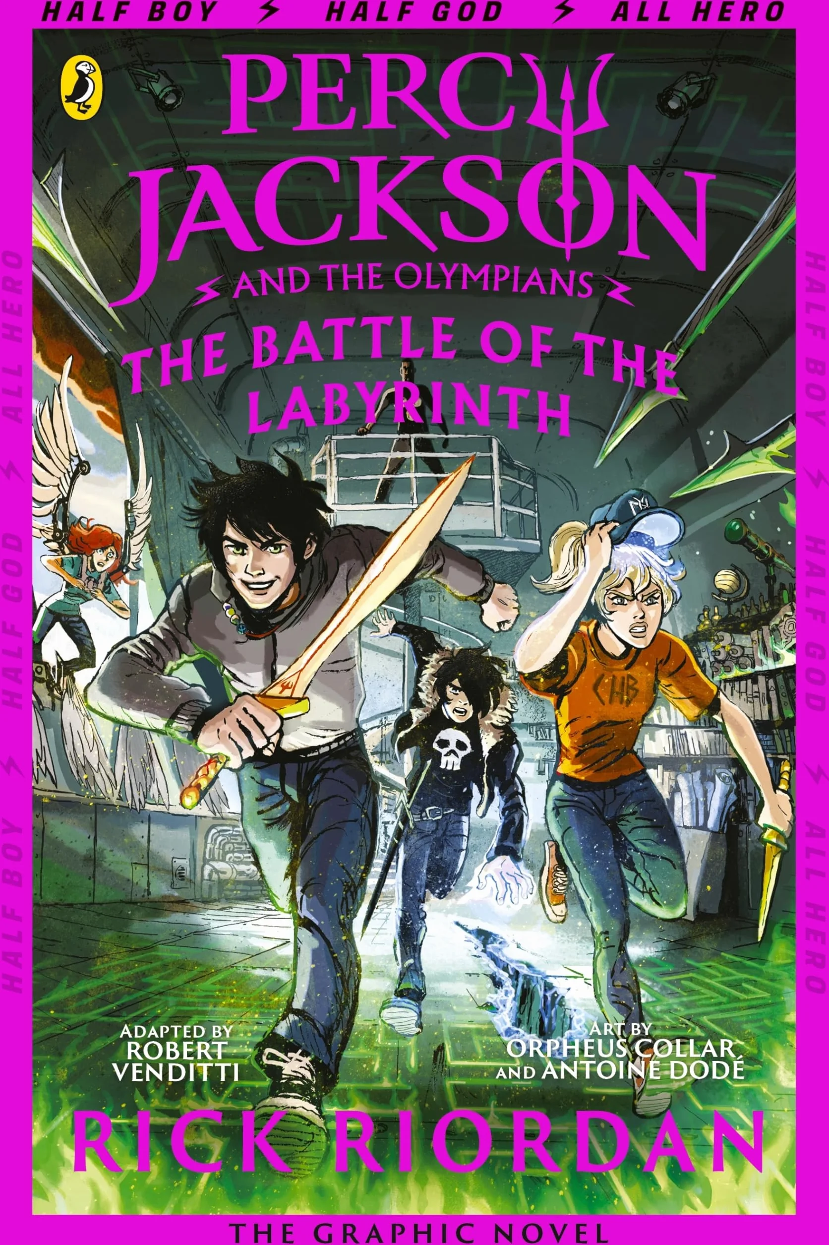 The Battle of the Labyrinth: The Graphic Novel: Percy Jackson Book 4