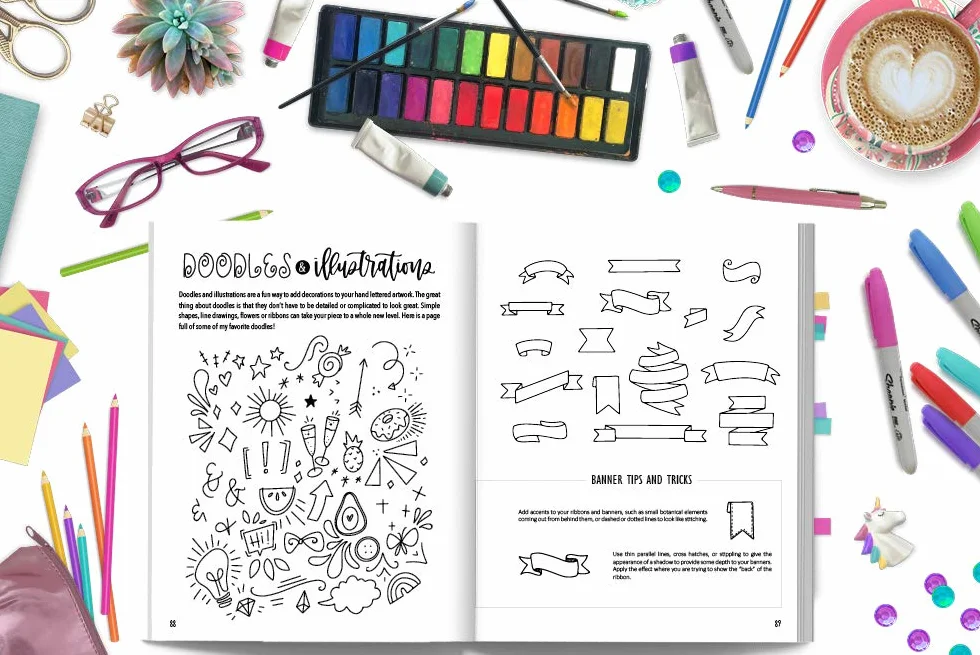 The Beginner's Guide to Modern Calligraphy and Hand Lettering for Kids