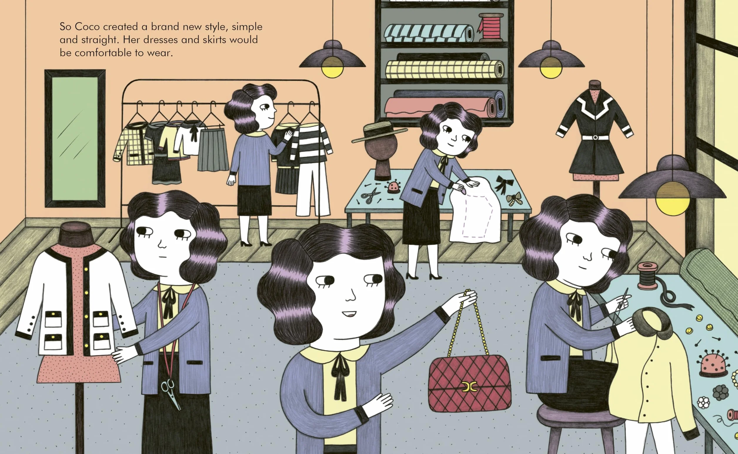 Little People Big Dreams Coco Chanel /anglais: 1