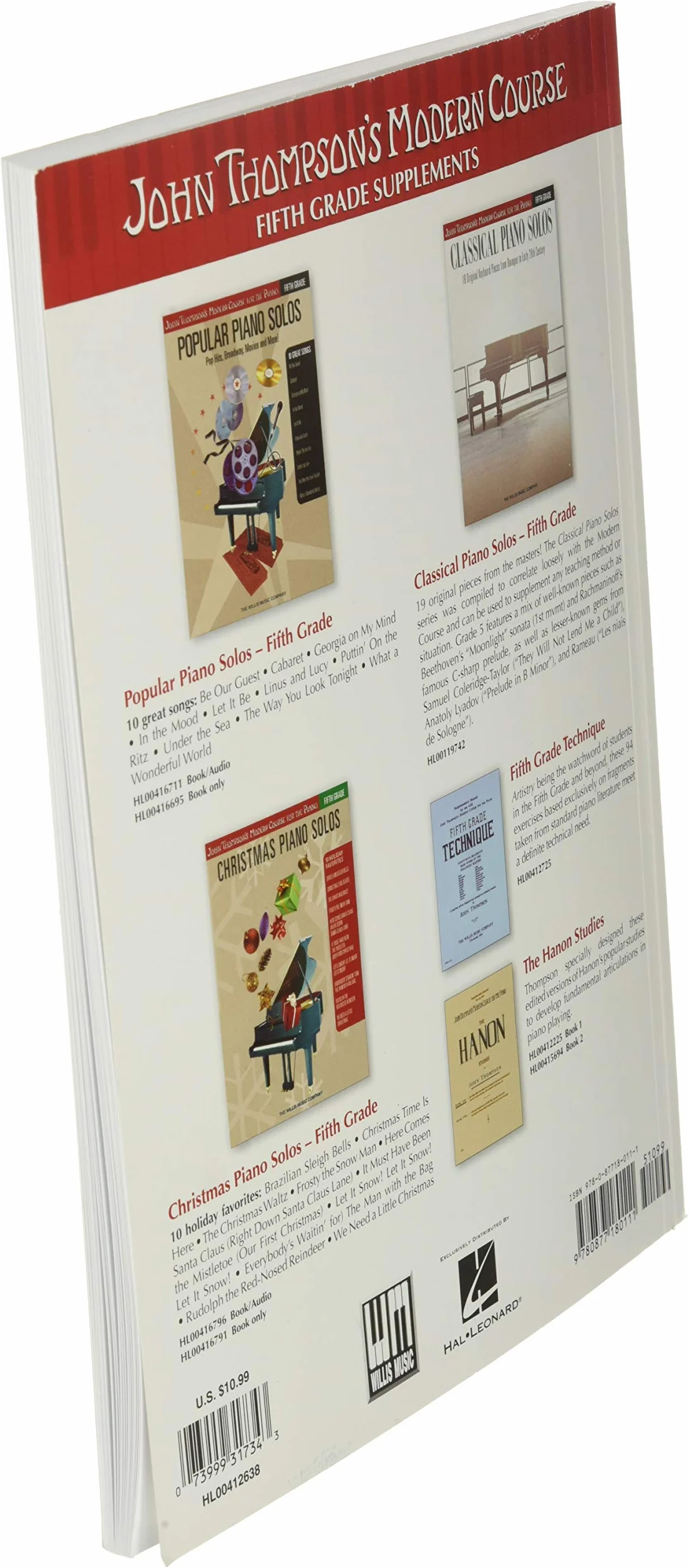 John Thompson's Modern Course for the Piano: The Fifth Grade Book