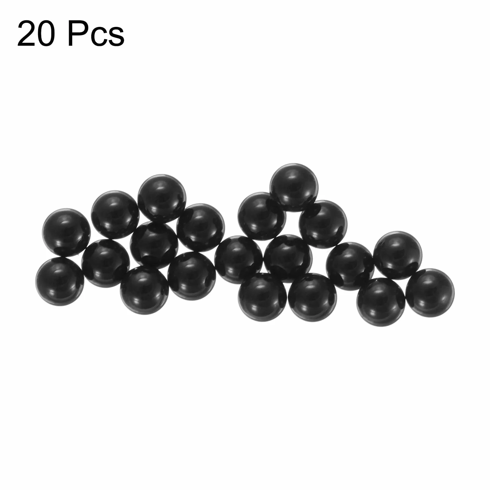 QUARKZMAN 20 sztuk 3mm ceramiczne kulki, kulki ceramiczne z azotku krzemu Si3N4 precyzyjne G5