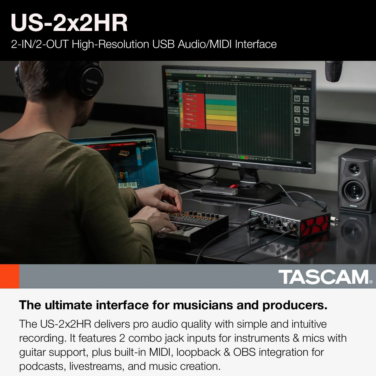 TASCAM US-2X2HR