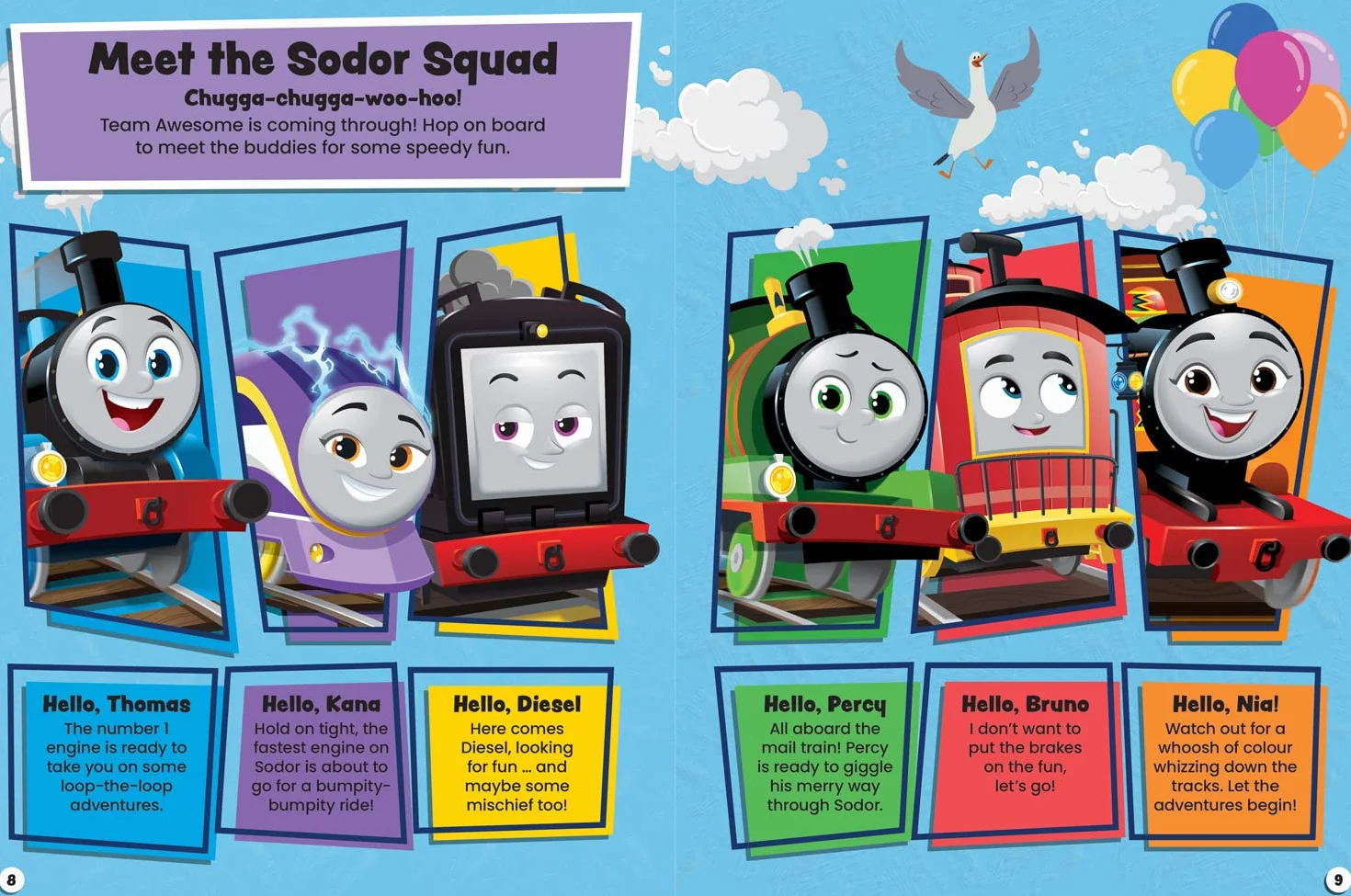 Thomas & Friends: Annual 2024: The perfect stocking gift for young train-loving fans of Thomas. Engaging stories, engine profiles and countless activities await!